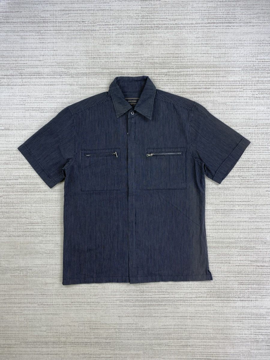Japanese Brand × Vintage Vintage Create Barefoot Striped Zipper Jacket Size US M / EU 48-50 / 2 - 1 Thumbnail