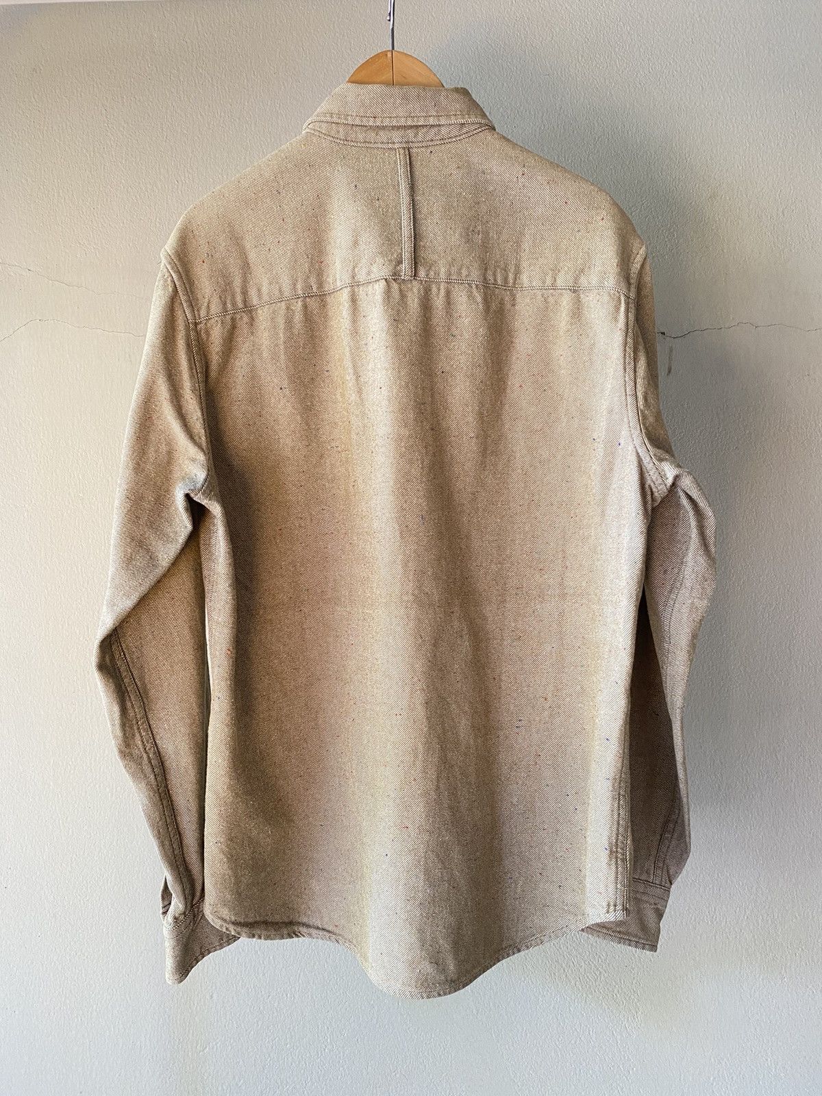 Designer × Japanese Brand INHERIT Brown Collared Shirt. Size US M / EU 48-50 / 2 - 15 Thumbnail