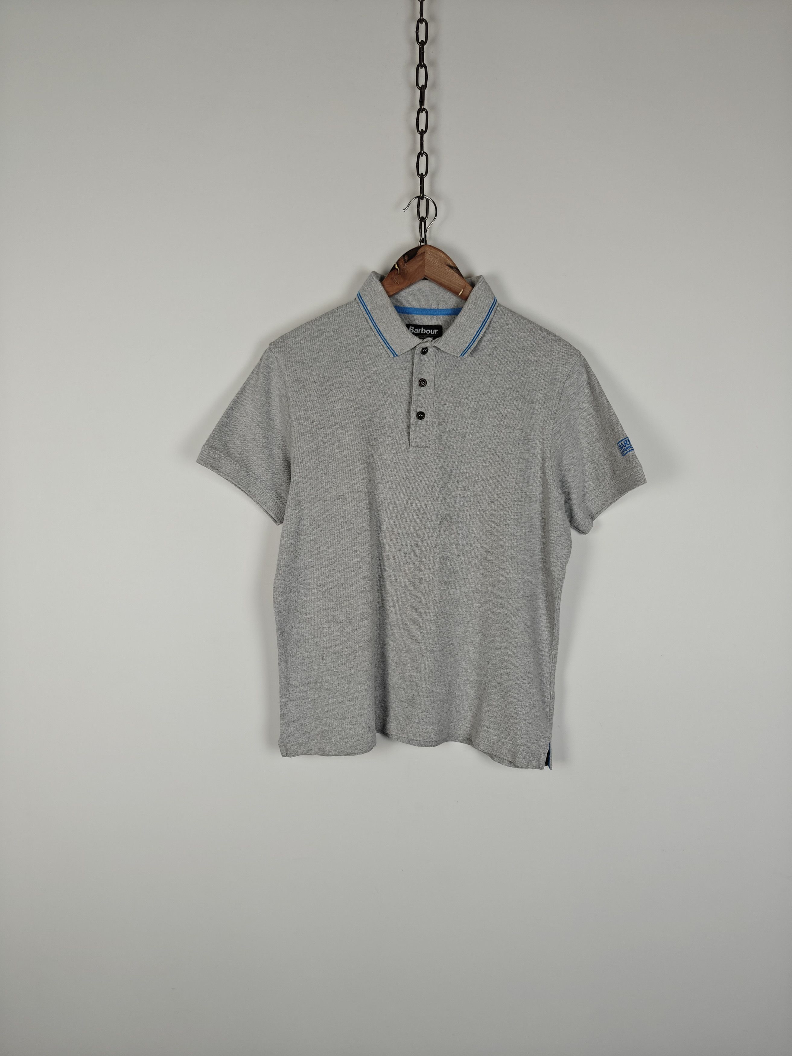 Barbour Barbour International Polo T-Shirt Gray size M Size US M / EU 48-50 / 2 - 1 Thumbnail
