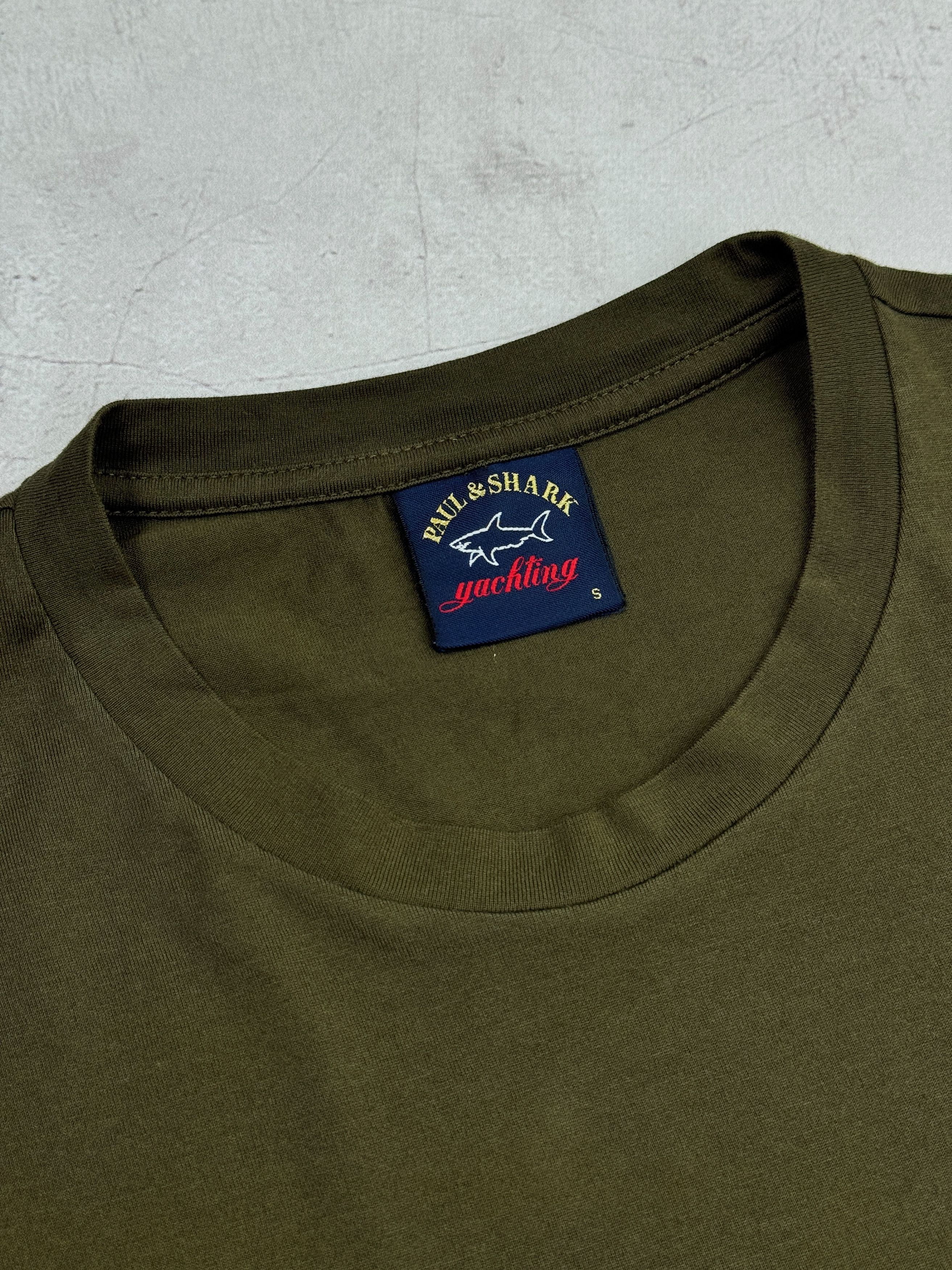 Paul & Shark Paul & Shark T-Shirt Khaki Green Size US S / EU 44-46 / 1 - 6 Thumbnail