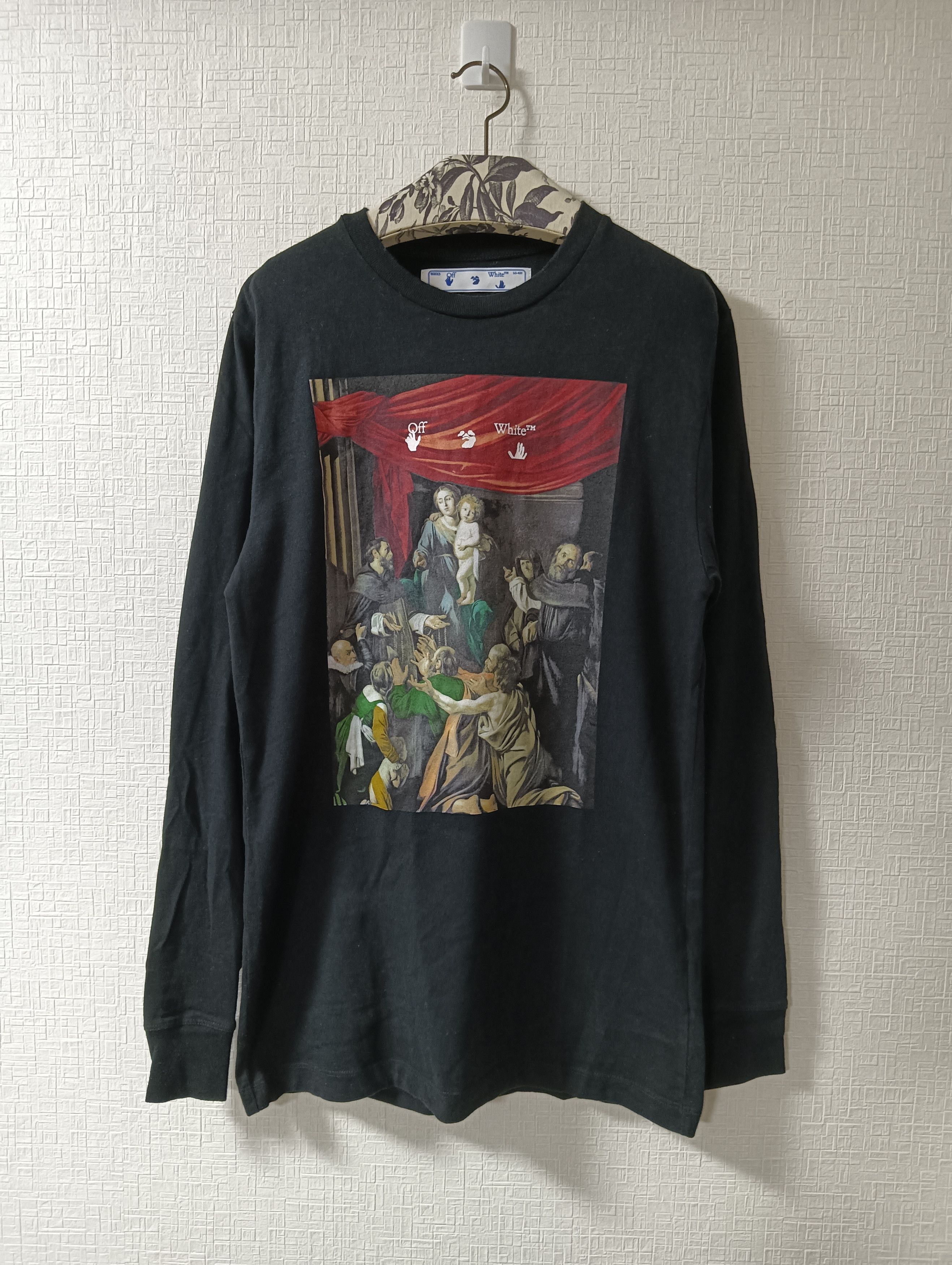 Off-White Caravaggio Painting L/S Tee Size US M / EU 48-50 / 2 - 1 Thumbnail