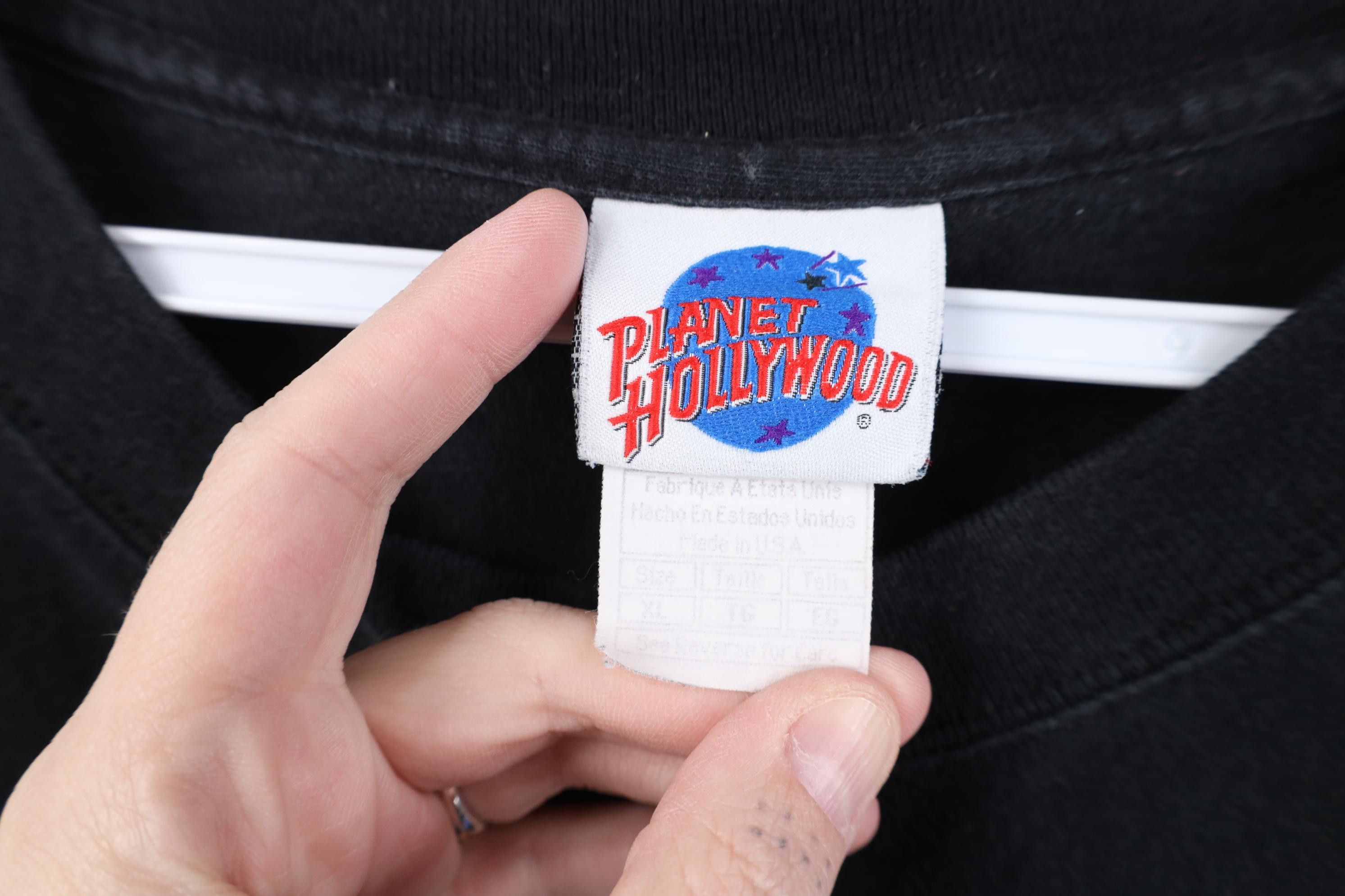 Vintage Vintage 90s Planet Hollywood St Louis T-Shirt Black USA Size US XL / EU 56 / 4 - 8 Thumbnail