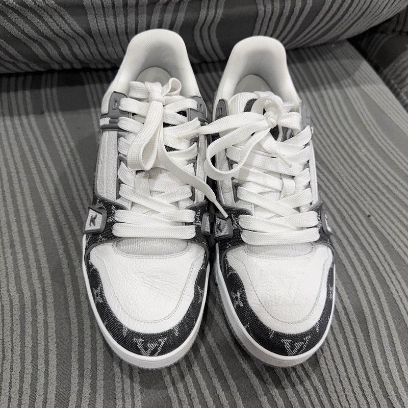 Louis Vuitton Louis Vuitton Trainer Low Top Sneakers -2508 Size US 8 / EU 41 - 2 Thumbnail