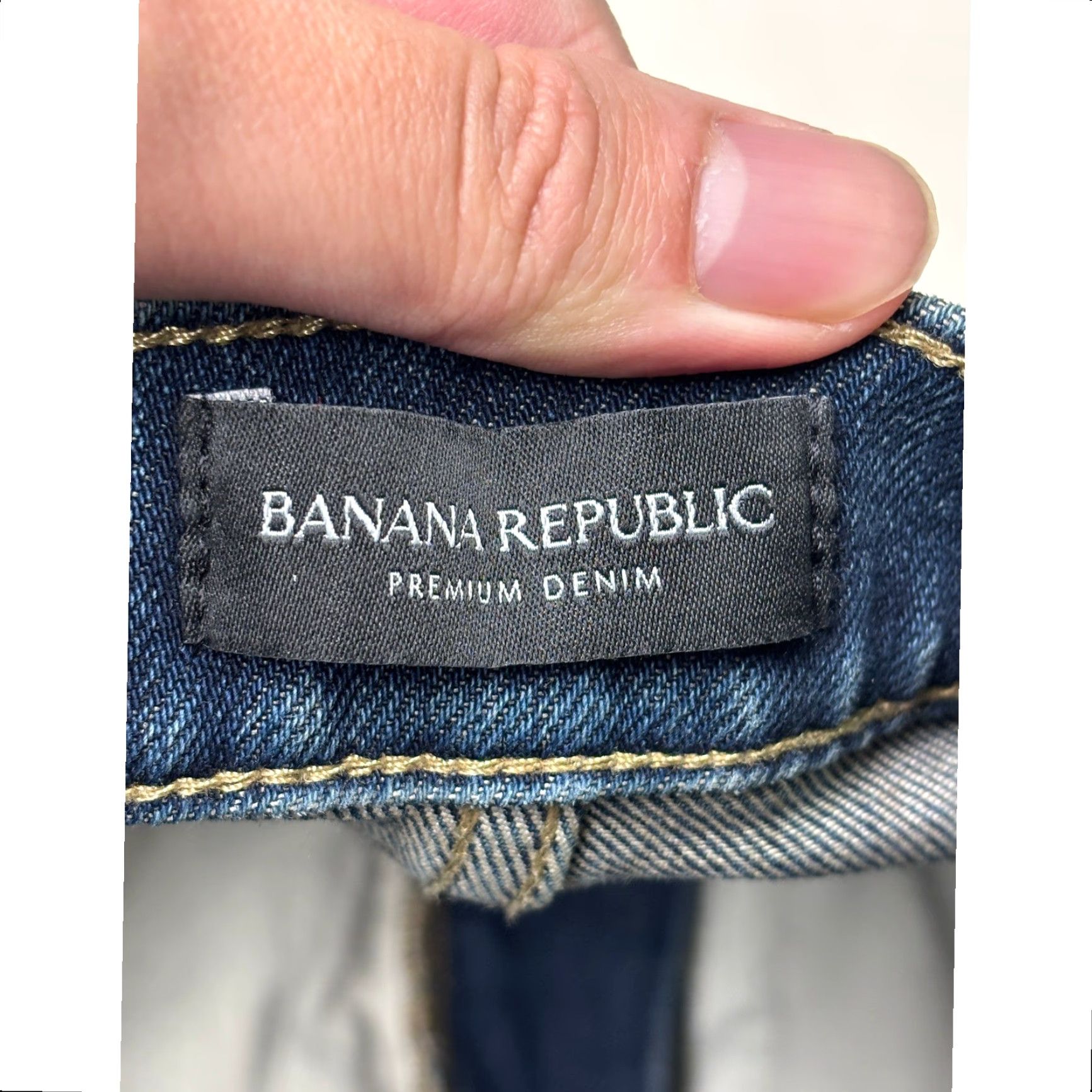 Banana Republic Banana Republic NWT Ultra High Rise Slim Fit Ankle Length Jeans Size 34X28 Size 24" / US 00 / IT 34 - 7 Thumbnail