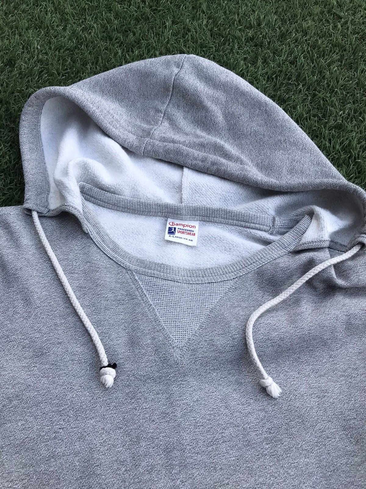 Champion Rare Champion Grey Afterhood Hoodie Size US M / EU 48-50 / 2 - 2 Thumbnail
