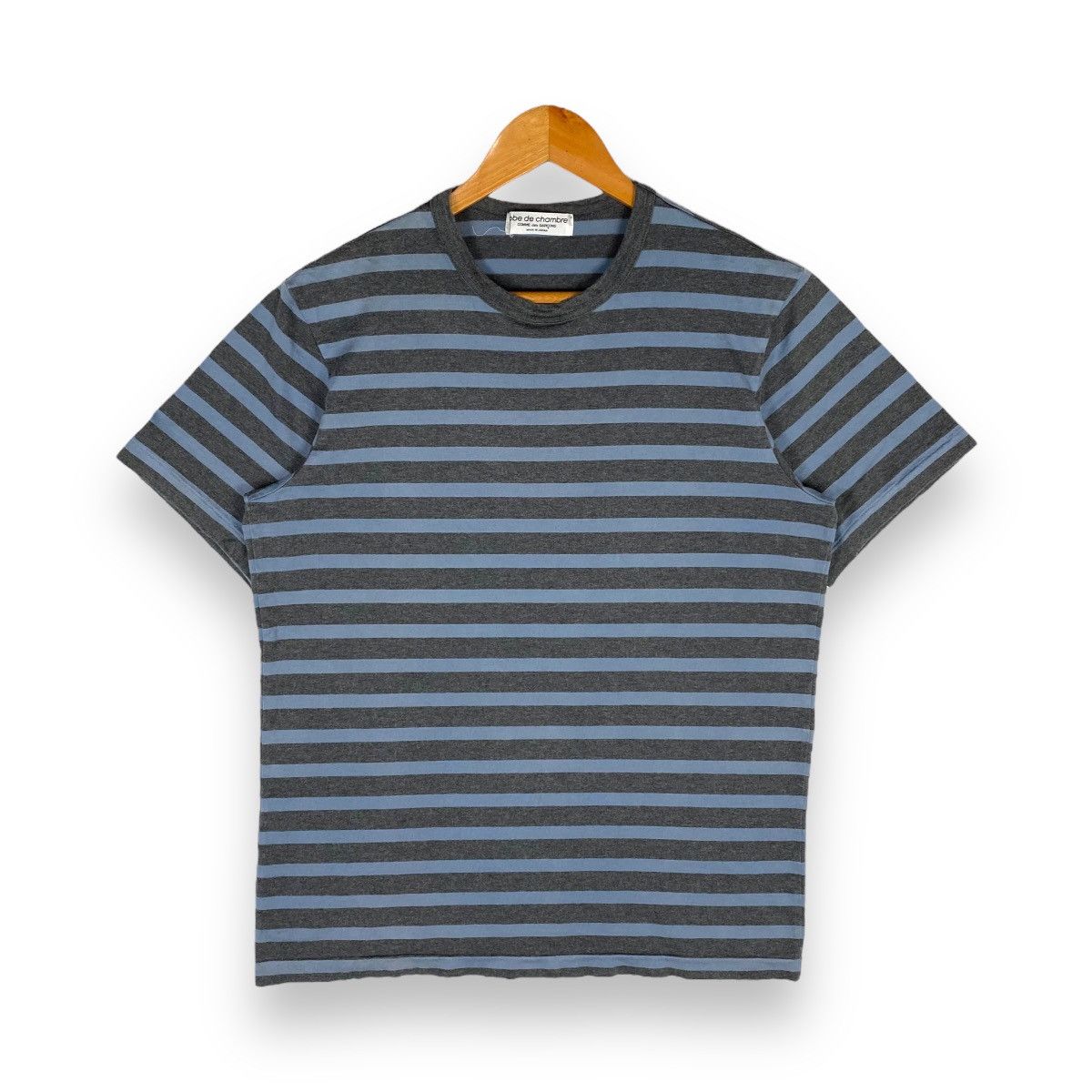 image of Comme Des Garcons x Vintage Cdg Robe De Chambre Striped Design, Men's (Size Medium)