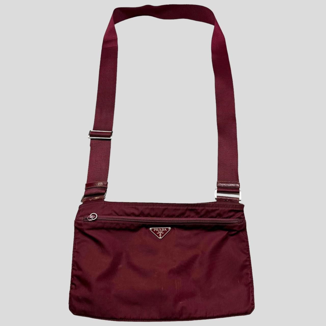 Prada Prada Milano 00’s Nylon Rectangle Crossbody Bag Size ONE SIZE - 1 Thumbnail