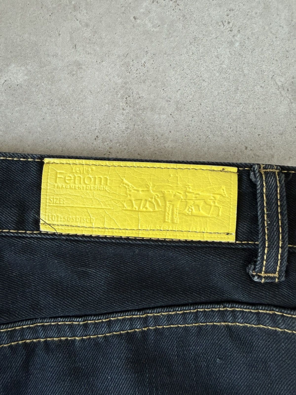 Levi's Levis Spanch Bob Original Fake Japan Denim Jeans Size US 36 / EU 52 - 7 Thumbnail