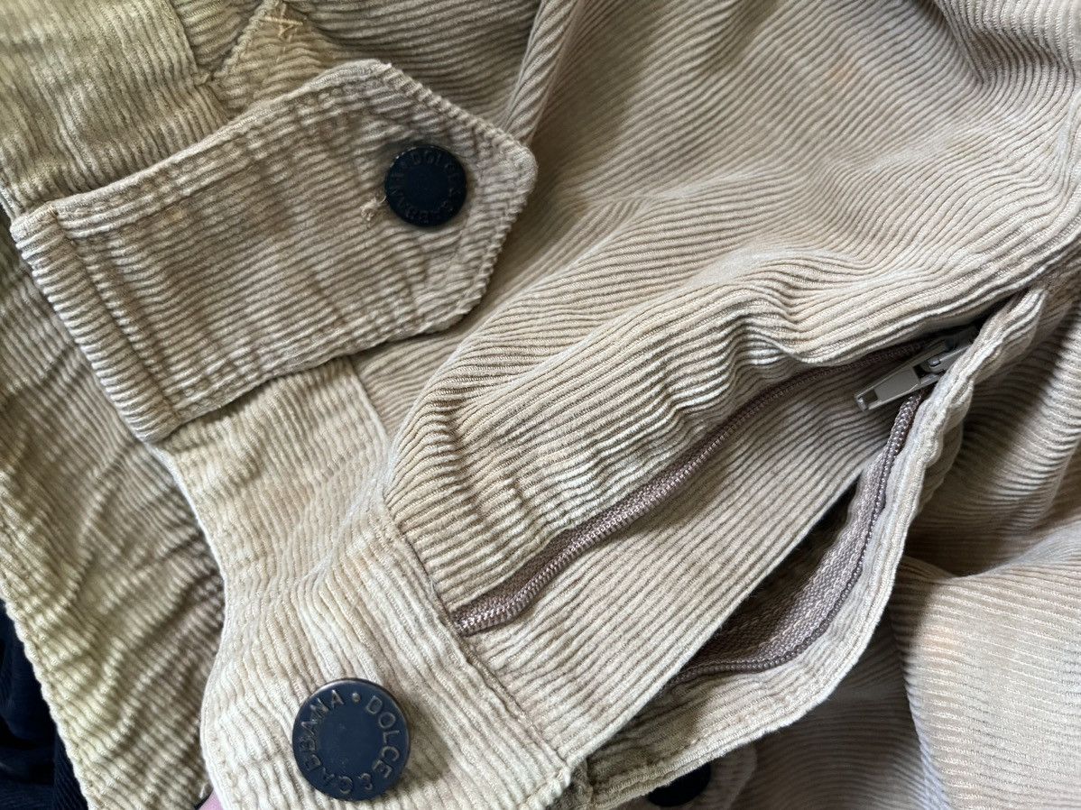 Dolce & Gabbana 2000s Dolce&Gabbana Corduroys Pants Size US 32 / EU 48 - 5 Thumbnail