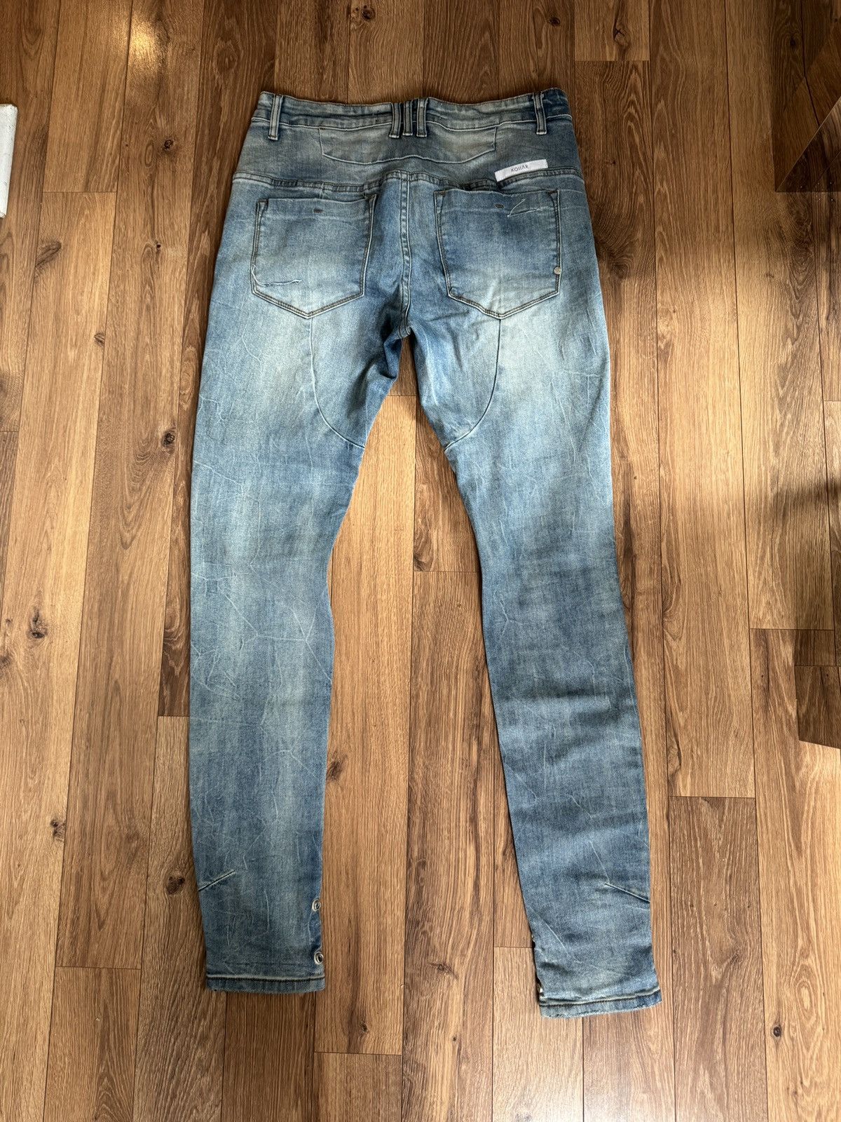 Kollar Clothing Blue Kollar Clothing Distressed Button Up Denim Size US 32 / EU 48 - 6 Thumbnail