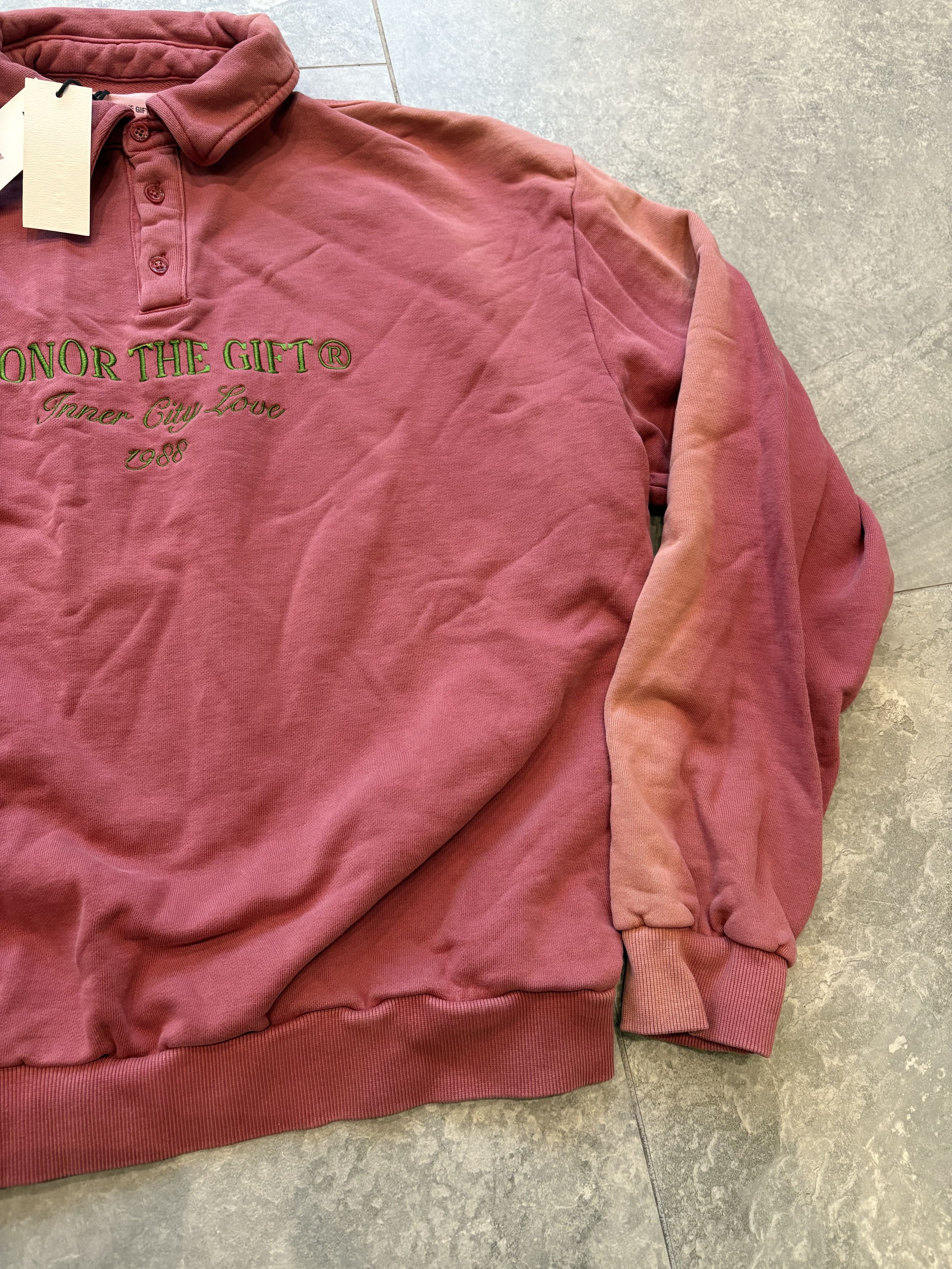 Honor the Gift Rugby Fleece - Soul Size US XL / EU 56 / 4 - 3 Thumbnail