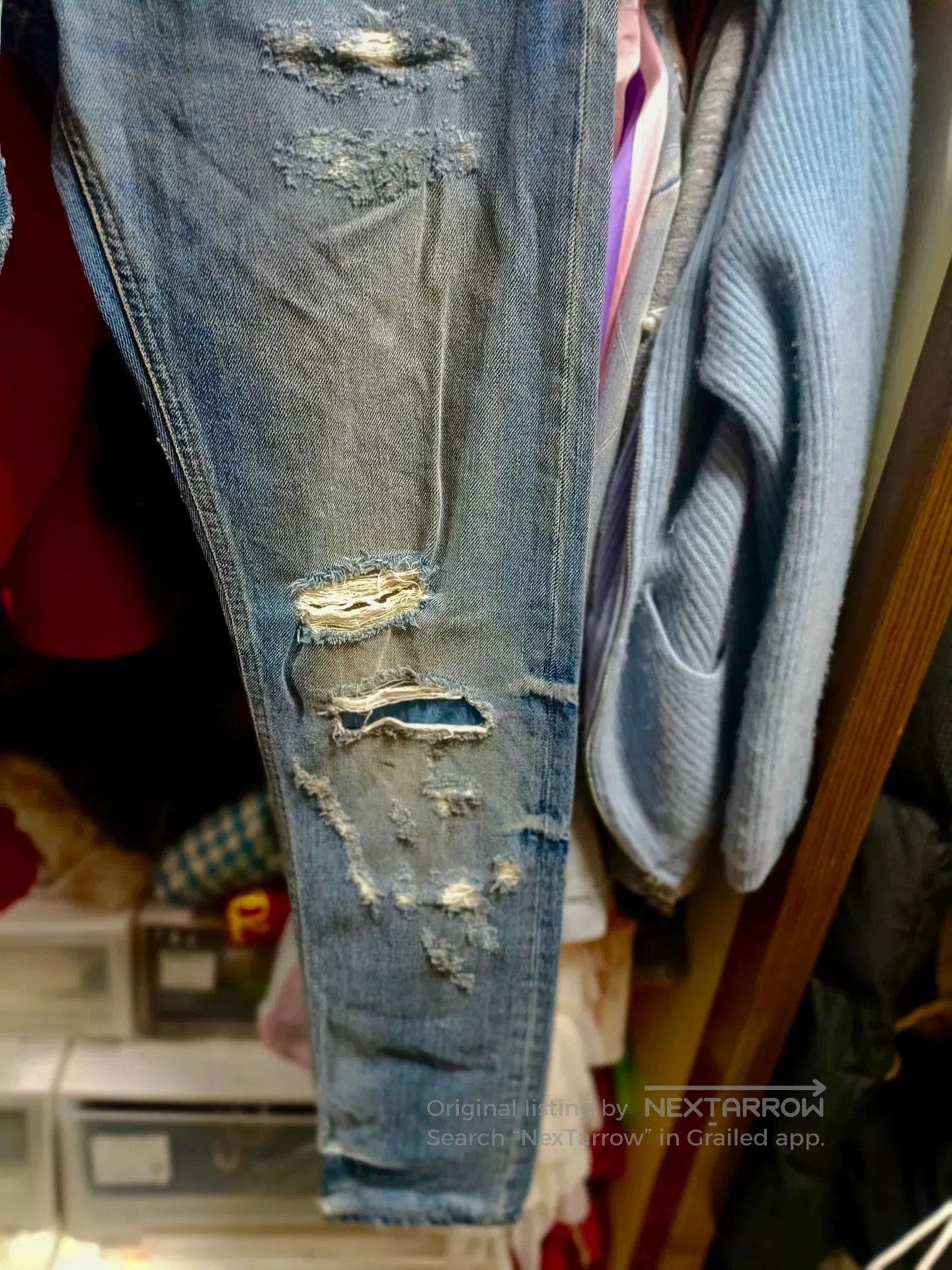 Dolce & Gabbana Dolce & Gabbana Crown Bee Embroidery Jeans 44. Size US 28 / EU 44 - 7 Thumbnail