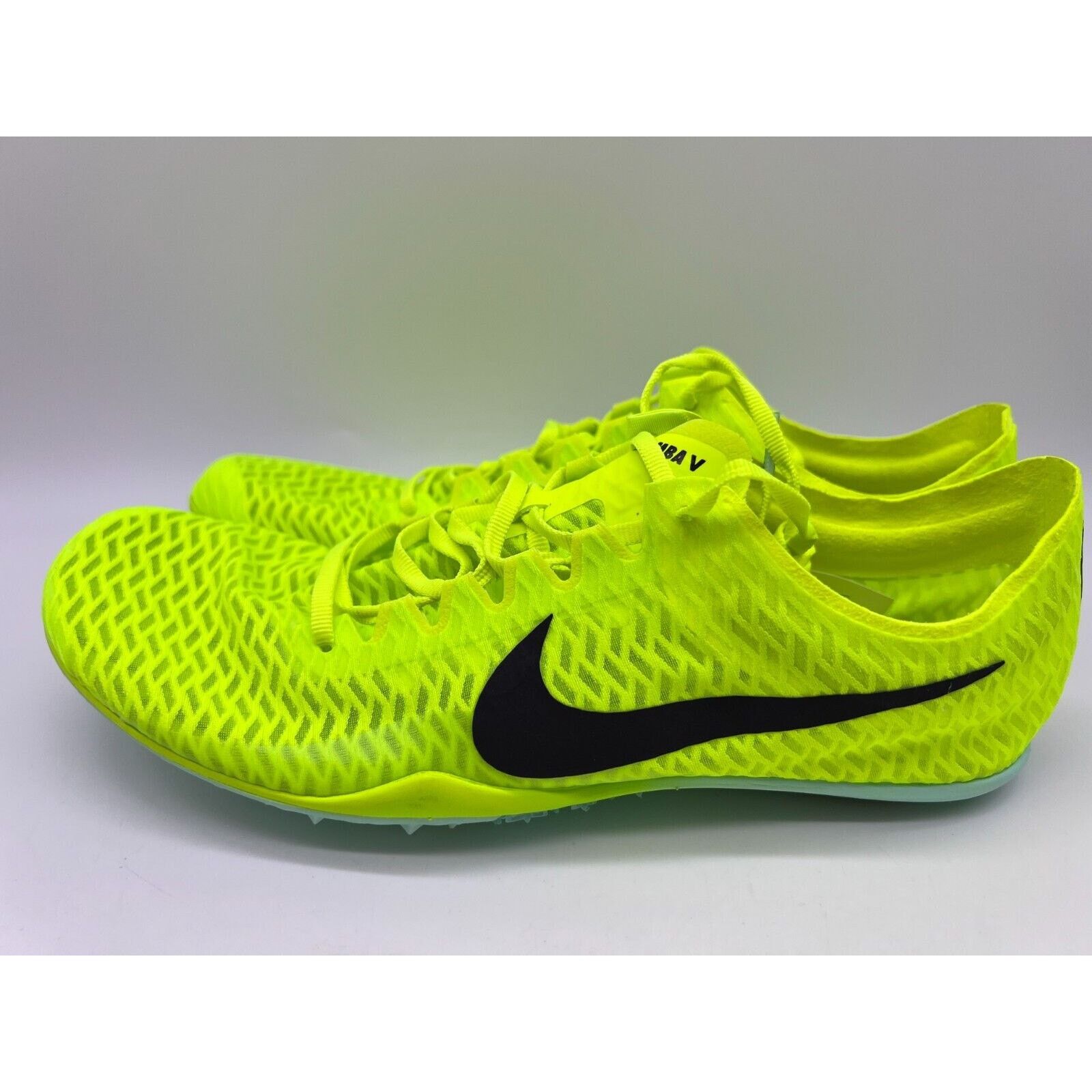 Nike Nike Zoom Mamba V Track Spikes Shoes Volt Green Men's Size 9 Size US 9 / EU 42 - 2 Thumbnail