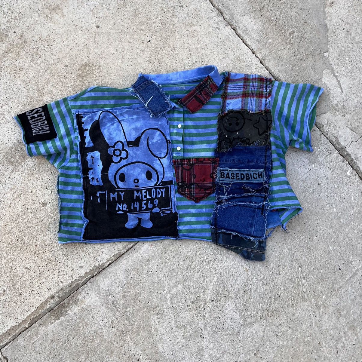 Designer Basedbich 1of1 unisex cropped custom polo size Msmall/Wlarge Size US S / EU 44-46 / 1 - 1 Thumbnail