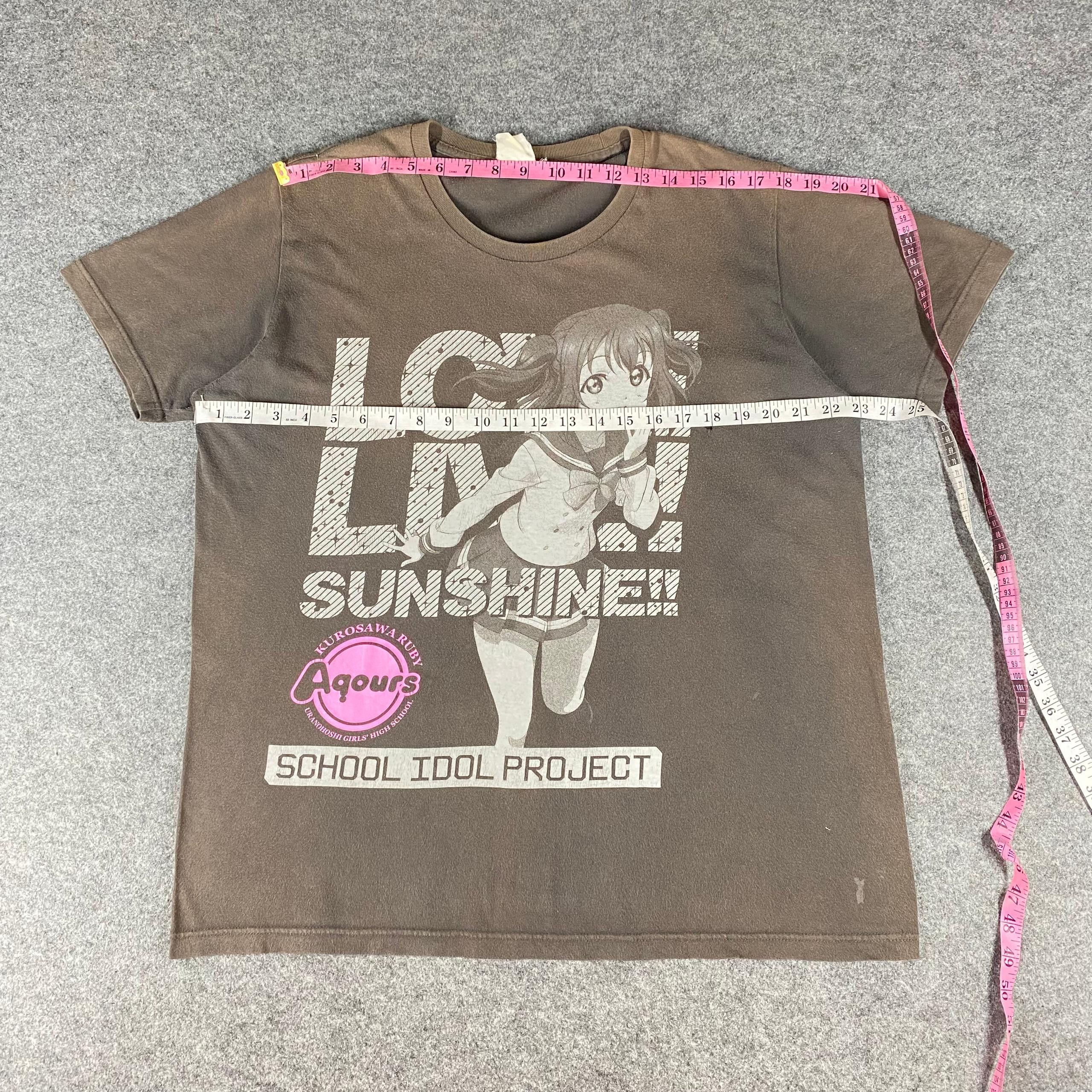 Anime Vintage School Idols Project Anime Tshirt Size US L / EU 52-54 / 3 - 3 Thumbnail