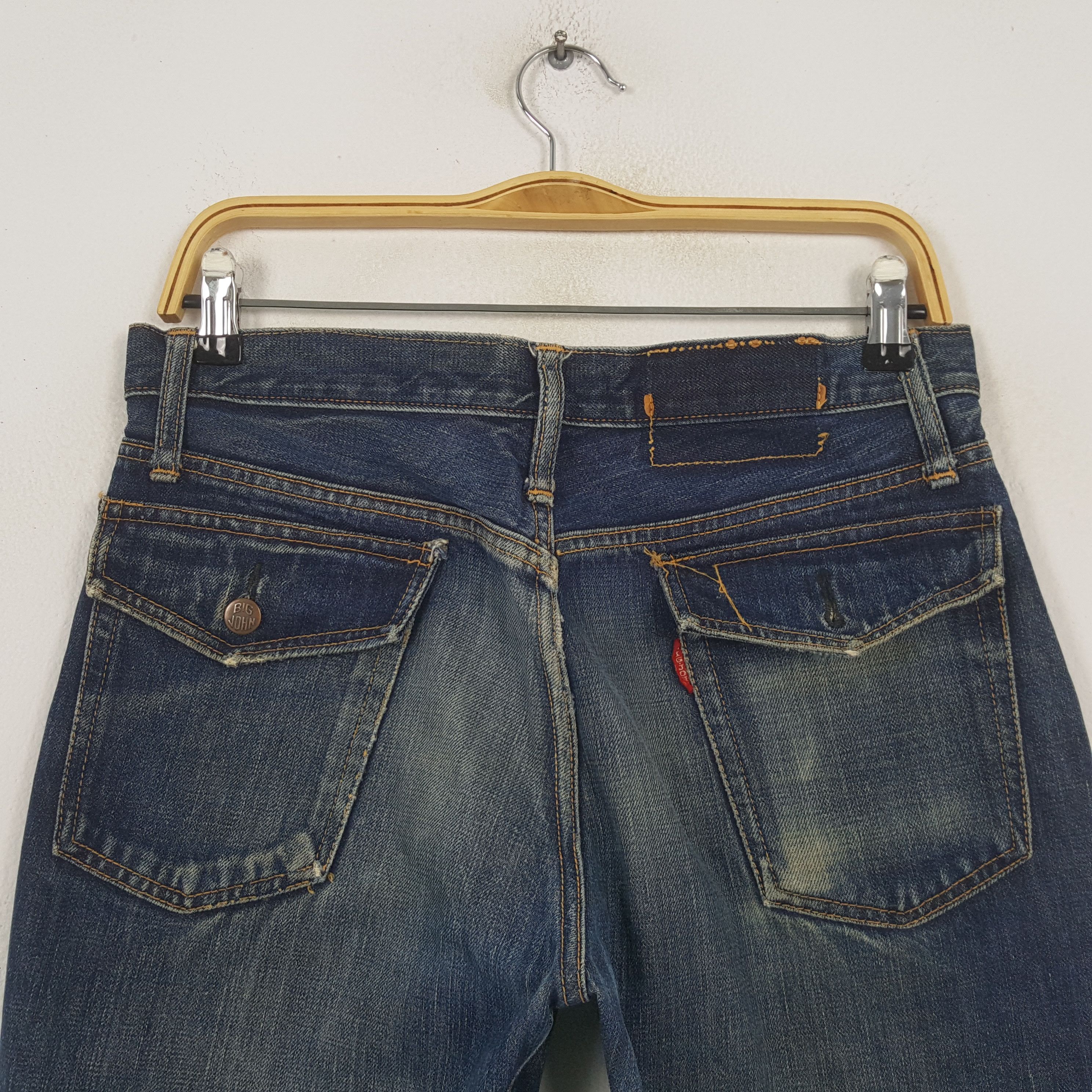 Big John Vintage Big John American Brand Denim Jeans RR17 Size US 31 - 5 Thumbnail