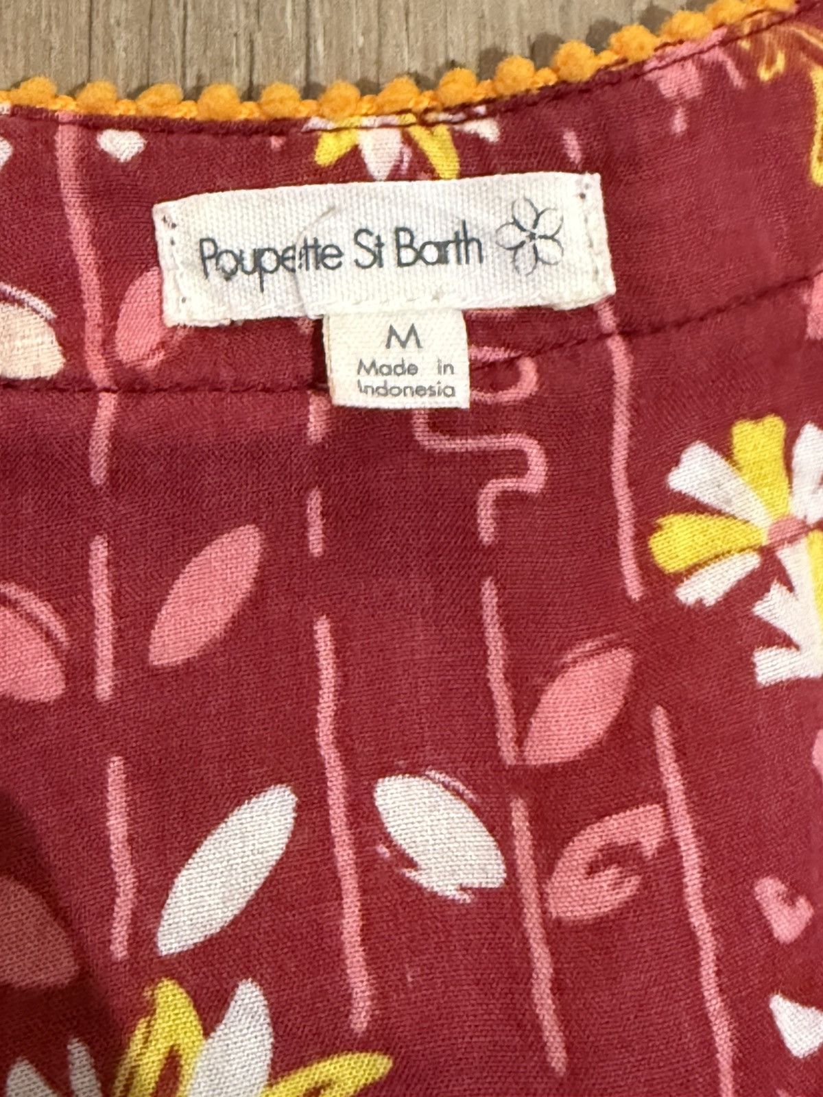 Poupette St Barth POUPETTE ST BARTH Camila Smocked Mini Dress Size M / US 6-8 / IT 42-44 - 9 Thumbnail