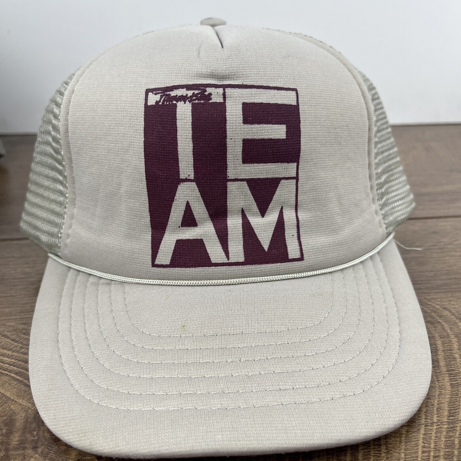 Other TEAM Hat TEAM Gray Hat Adjustable Snapback Adult Size Hat Gr Size ONE SIZE - 1 Thumbnail