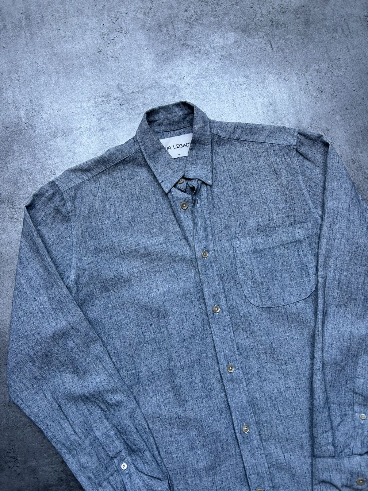 Our Legacy Our Legacy SS15 Shirt Japan Fabric Made in Portugal Size US S / EU 44-46 / 1 - 3 Thumbnail