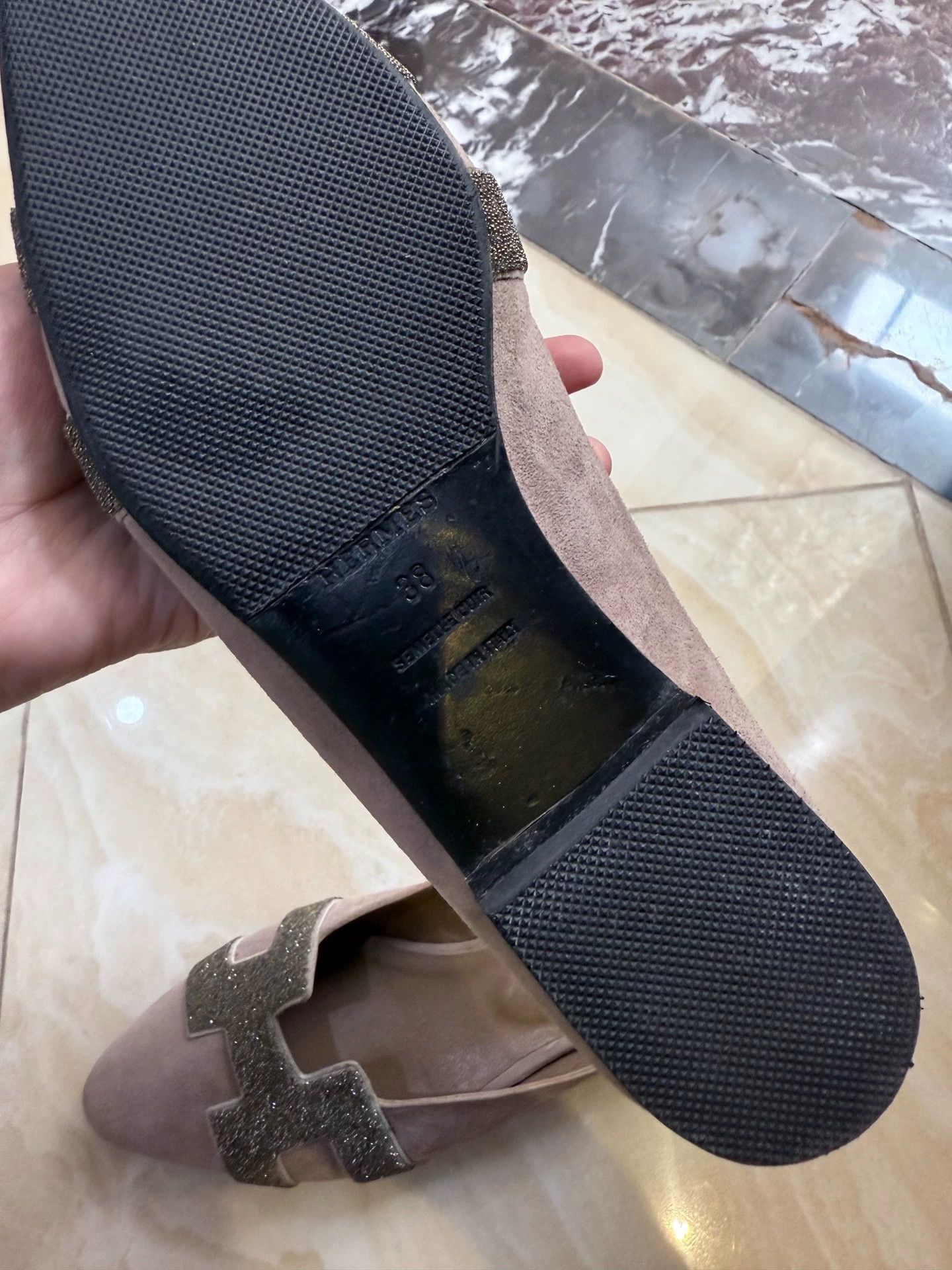 Hermes Hermès Mules 38 Resoled Authentic Size US 7.5 / IT 37.5 - 4 Thumbnail