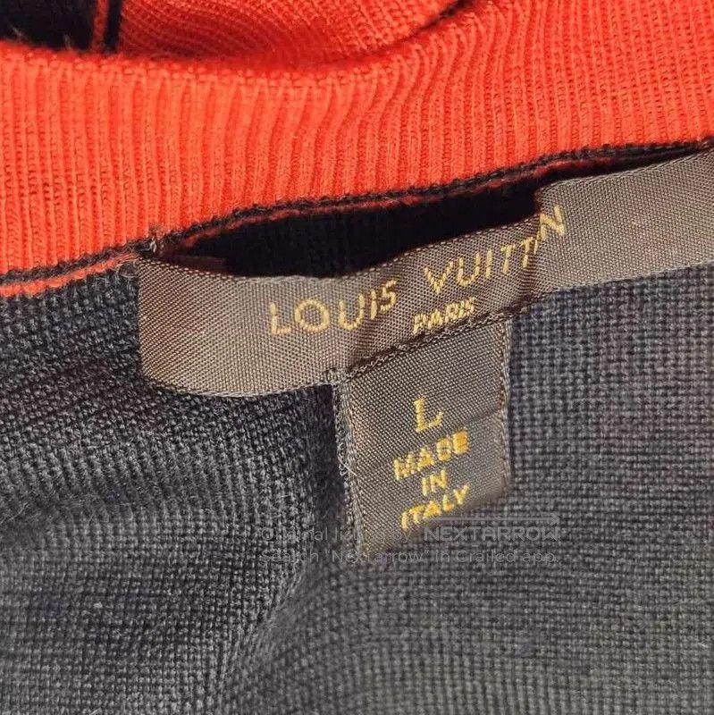 Louis Vuitton Louis Vuitton Colorblock Knit Short Sleeve Top. Size US L / EU 52-54 / 3 - 3 Thumbnail