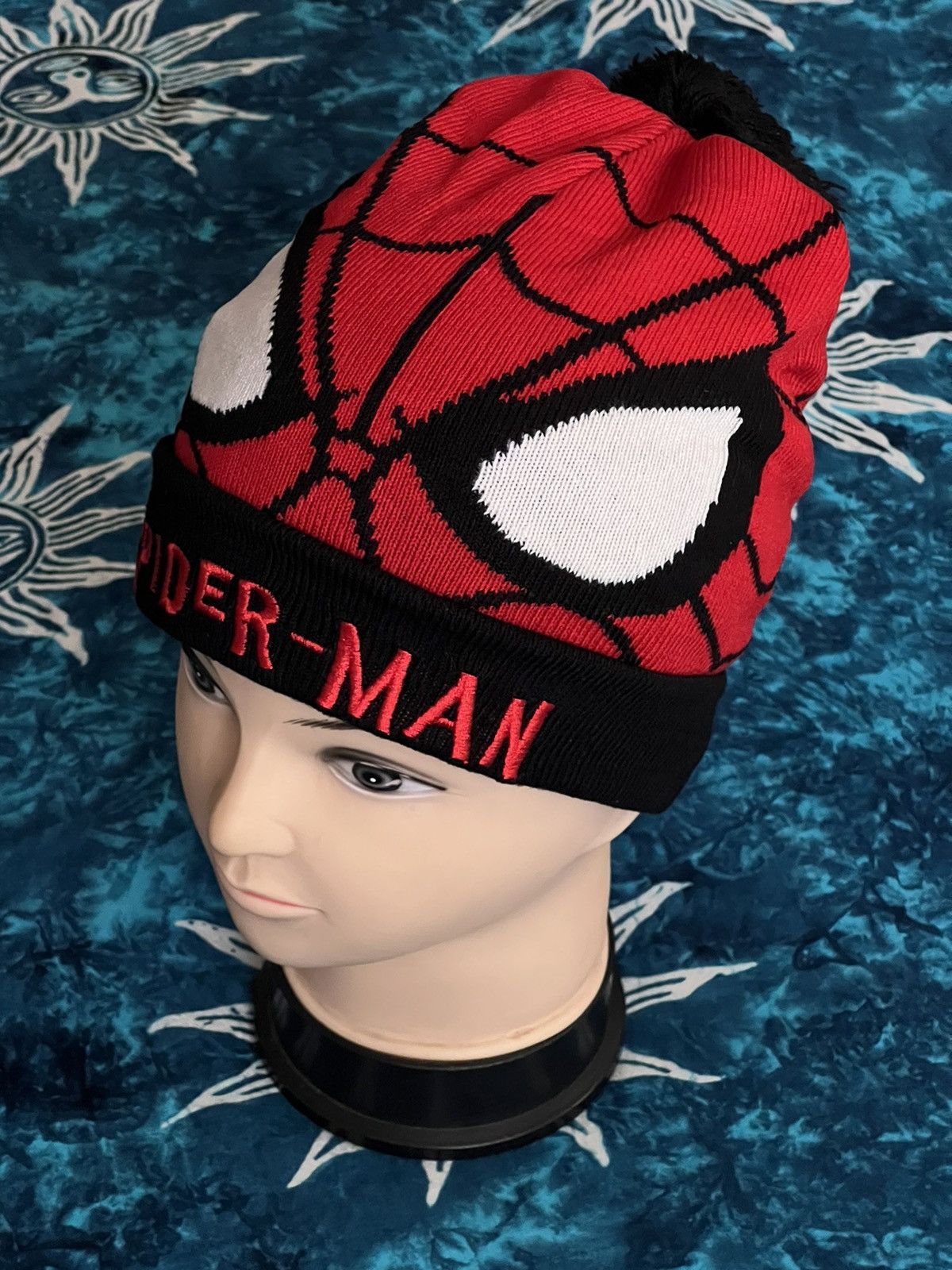 Hat Club Y2K Spider Man Hat beanie Big Logo Size ONE SIZE - 1 Thumbnail