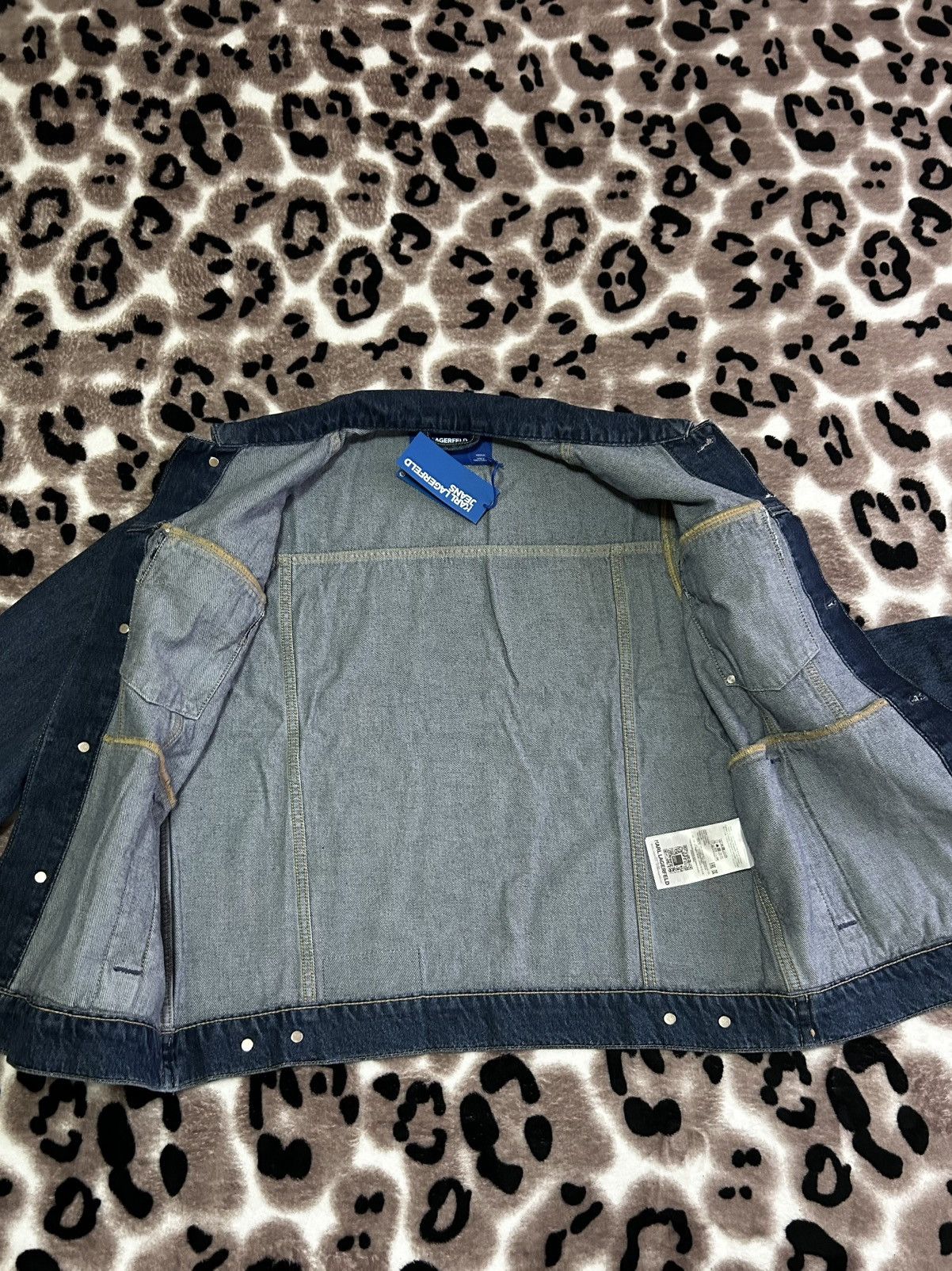Karl Lagerfeld Authentic Karl Lagerfeld Jeans Denim Jacket Size US M / EU 48-50 / 2 - 10 Thumbnail