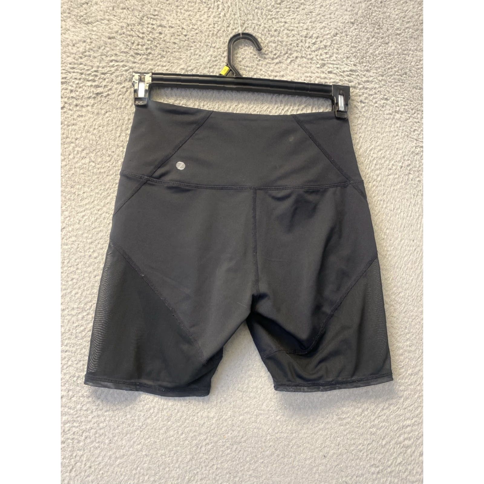 Vintage Zella Biker Cycling Shorts Contender High Rise M Medium Black /120-15 Size 32" / US 10 / IT 46 - 3 Thumbnail