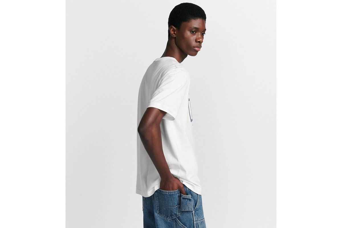 Dior o1bcso1str0226 Relaxed-Fit T-Shirt in White Size US L / EU 52-54 / 3 - 4 Thumbnail