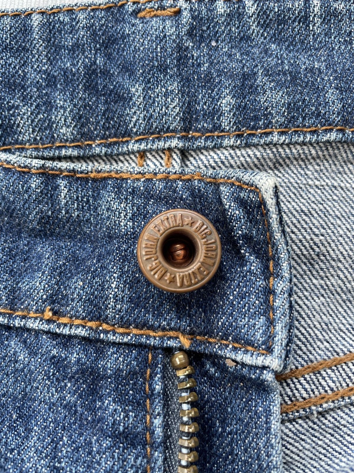 Big John × Vintage Big John Extra Straight Jeans (LG143) Size US 31 - 7 Thumbnail