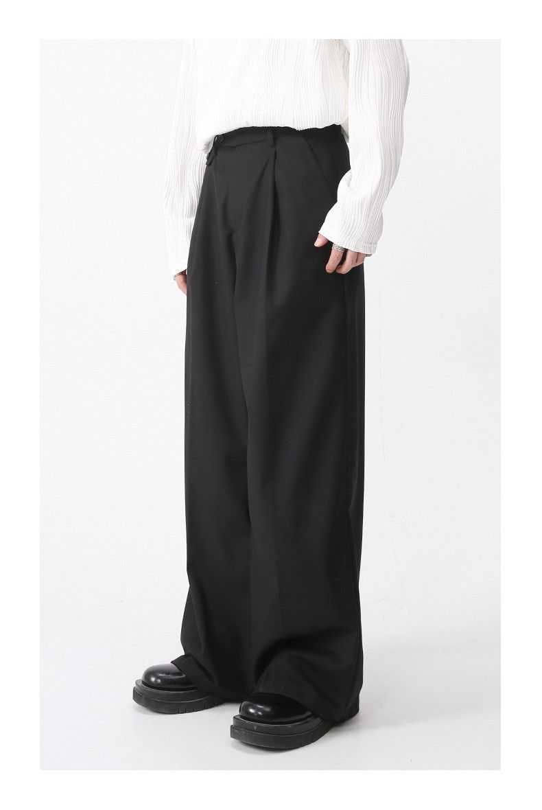 Japanese Brand Japanese retro casual loose straight trousers Size US 32 / EU 48 - 2 Thumbnail