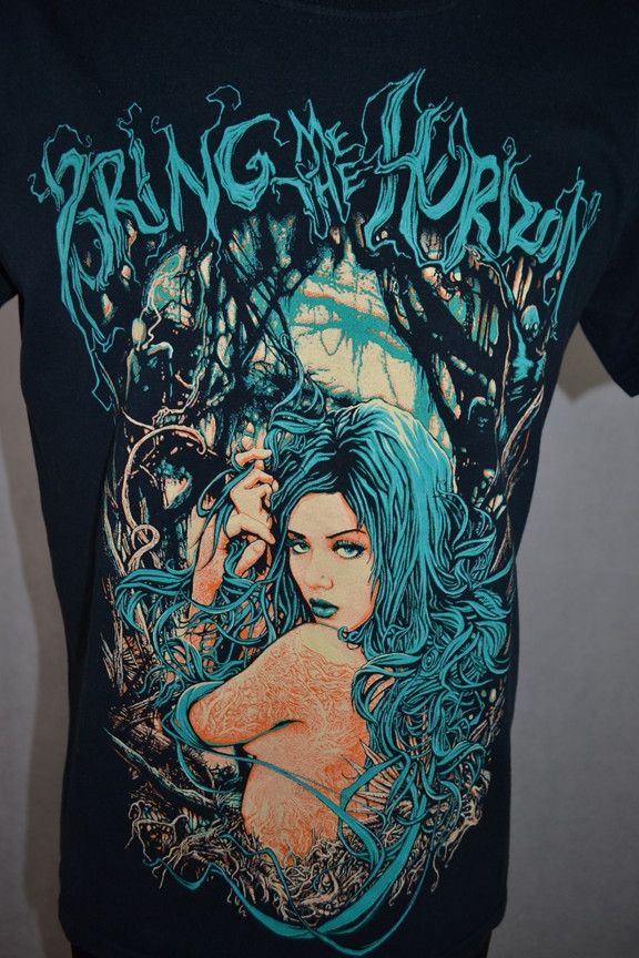 Band Tees × Vintage Vintage Bring Me The Horizon T-shirt tee M Size US M / EU 48-50 / 2 - 3 Thumbnail