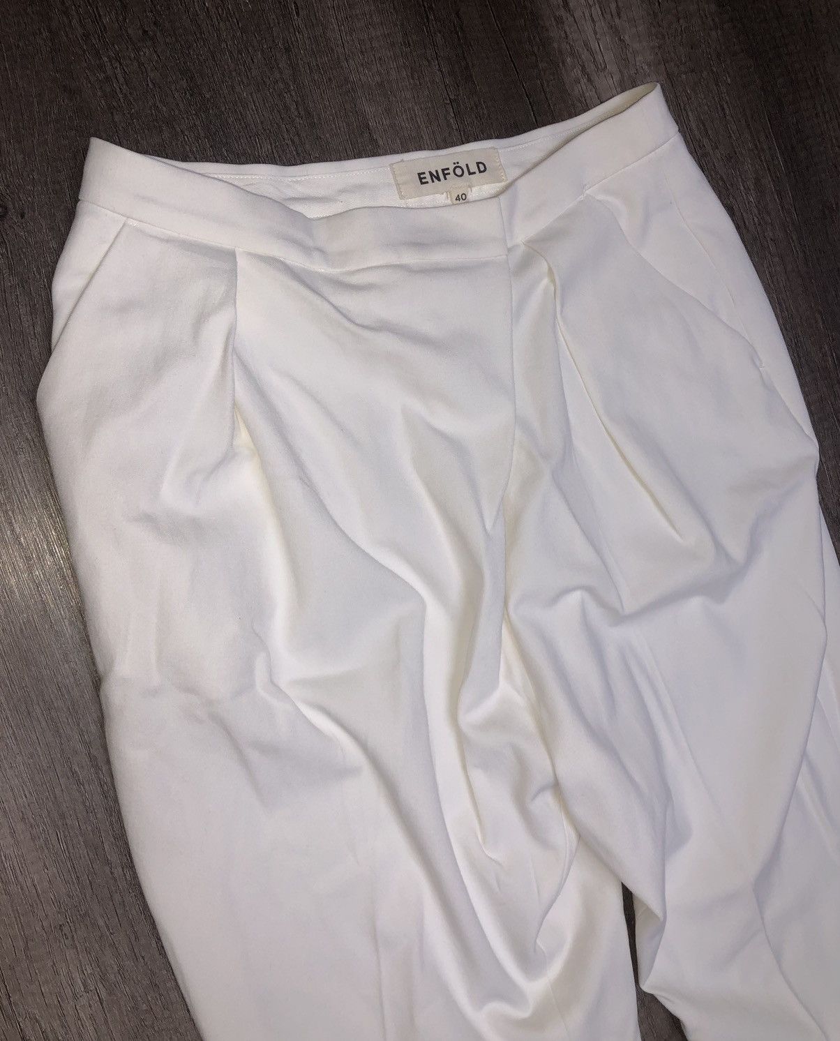 Designer × Japanese Brand ENFÖLD SMART CASUAL PANT Size 28" / US 6 / IT 42 - 12 Thumbnail
