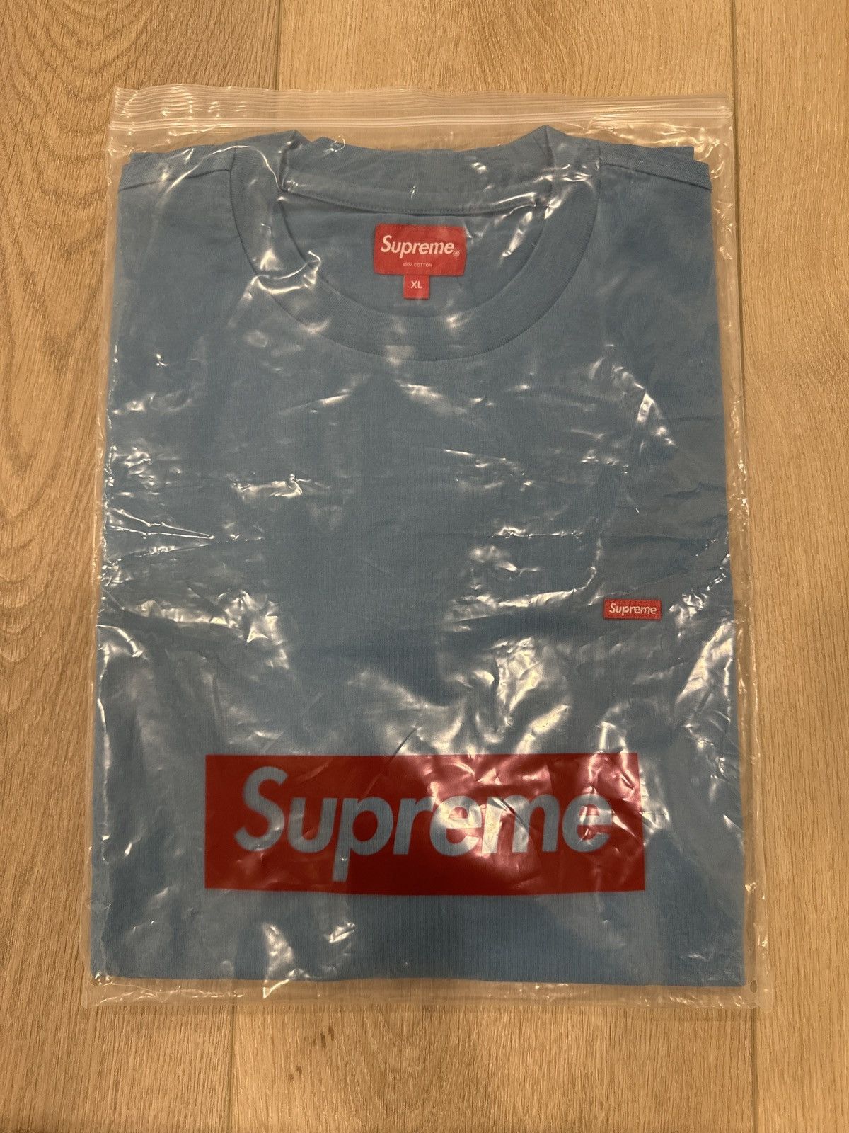 Supreme Supreme Small Box short sleeve Tee - Slate XL Size US XL / EU 56 / 4 - 2 Thumbnail