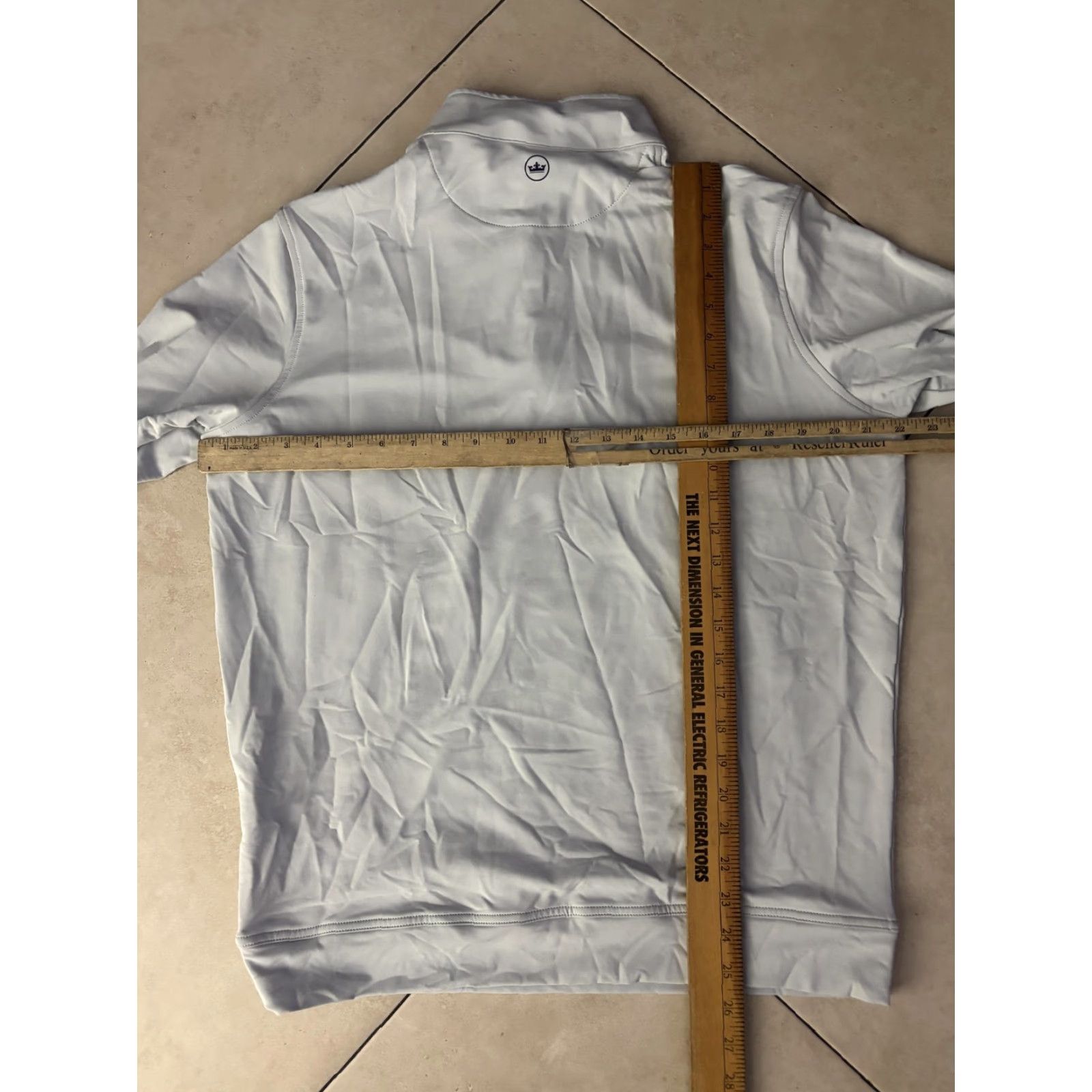 Peter Millar Peter Millar Pullover Mens M White 1/4 Zip Golf Delta Hire Logo Layer Size US M / EU 48-50 / 2 - 6 Thumbnail