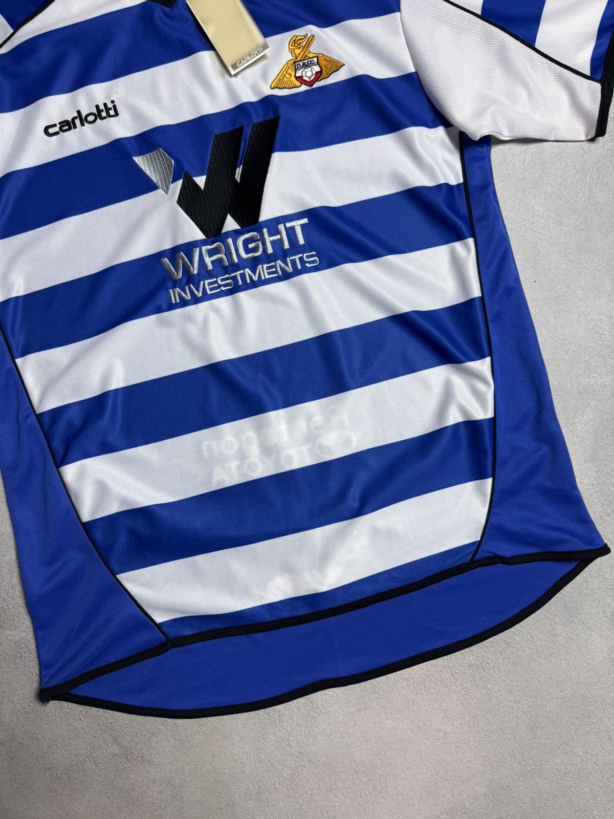 Vintage Doncaster Rovers 2007 2008 Away Shirt Soccer Jersey Carlotti Size US L / EU 52-54 / 3 - 4 Thumbnail