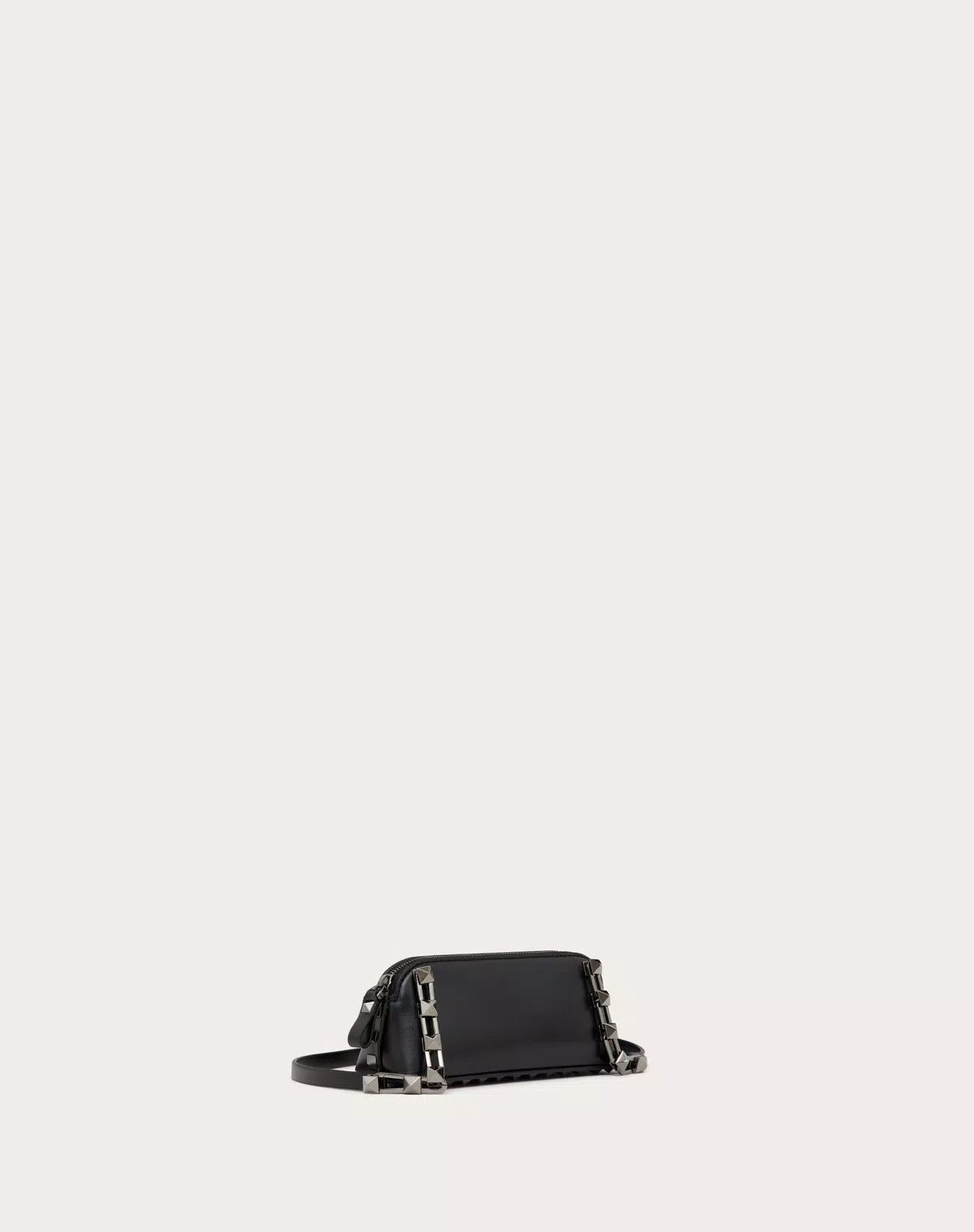 Valentino o1s1wg111125 Size: OS / Mini Rockstud Shiny Calfskin Clutch Size ONE SIZE - 3 Thumbnail