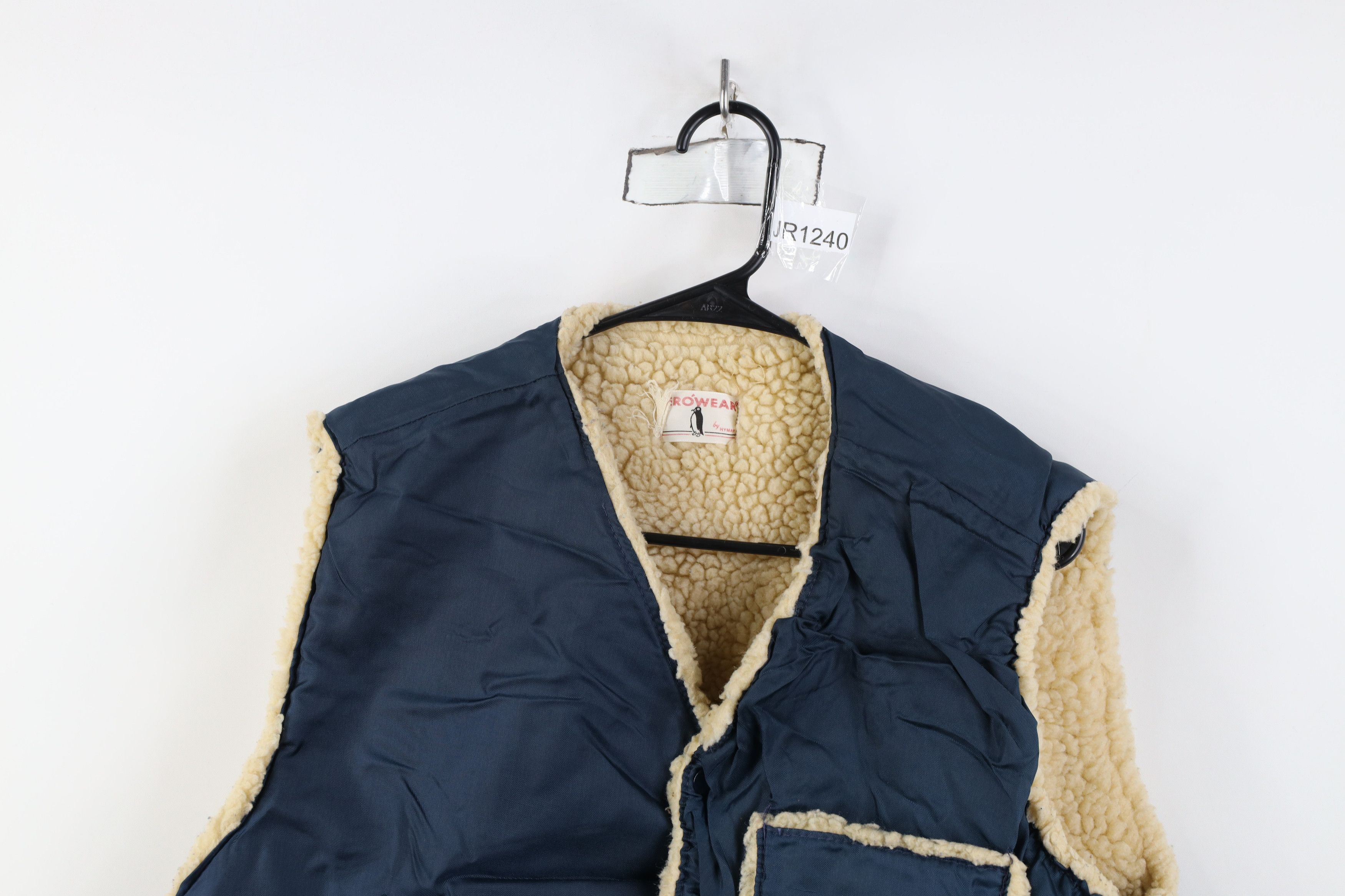 Vintage Vintage 60s 70s Streetwear Pile Fleece Lined Vest Jacket Size US L / EU 52-54 / 3 - 2 Thumbnail
