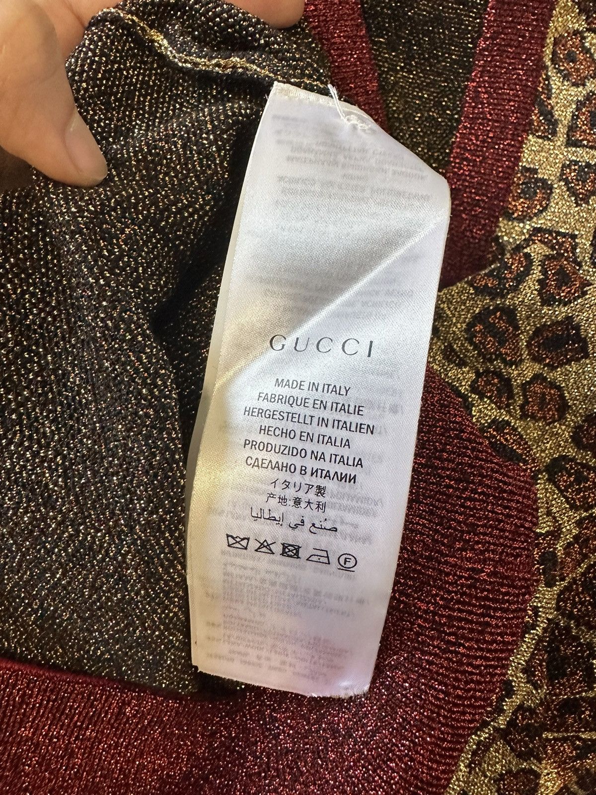 Gucci Gucci Spiritismo Lurex Cardigan Size XS / US 0-2 / IT 36-38 - 9 Thumbnail