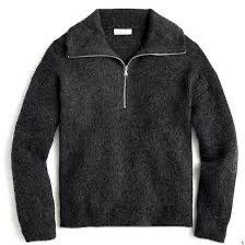 J.Crew J.Crew Half-zip Wool stretch sweater Size XS / US 0-2 / IT 36-38 - 7 Thumbnail