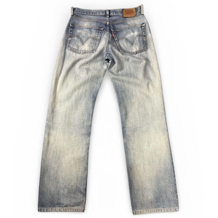 14th Addiction Vintage 90s Levis 502 Faded 2 Tone Distressed Denim W30 Size US 30 / EU 46 - 2 Thumbnail