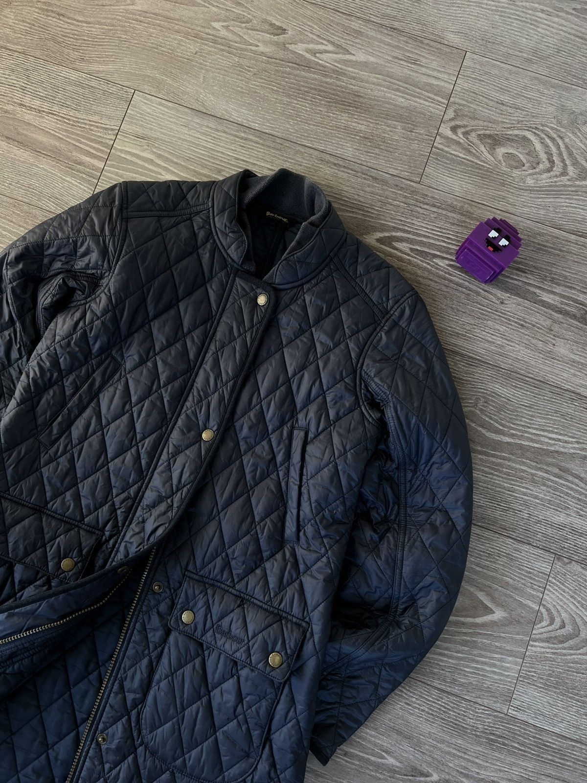 Barbour Vintage Barbour Woman’s Tarn Quilted Avant Garde Jacket Size S / US 4 / IT 40 - 2 Thumbnail