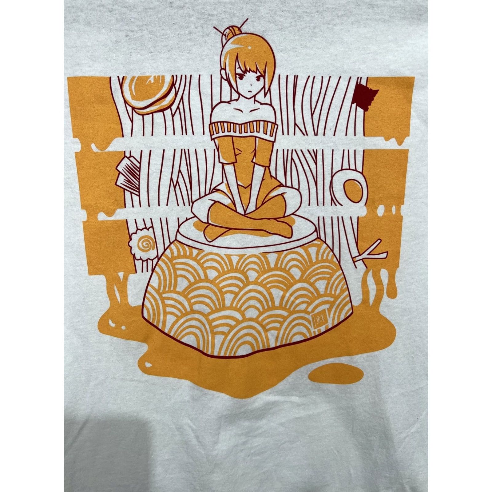 Hot Topic Fresh Tango Anime Ramen White T Shirt Medium Men Regular Size M White Graphic Print NWT Cotton Knit Crew Neck Short Sleeve Vintage No Size US M / EU 48-50 / 2 - 6 Thumbnail