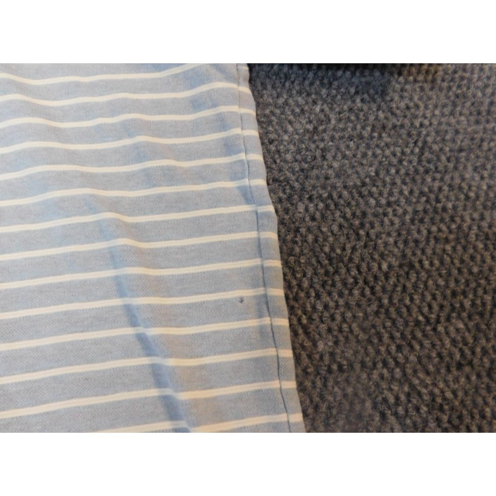 Vintage Bungalow Brand Polo Shirt Mens Large blue striped Short Sleeve Knit Cotton Polyester Classic Regular Casual Size US L / EU 52-54 / 3 - 6 Thumbnail