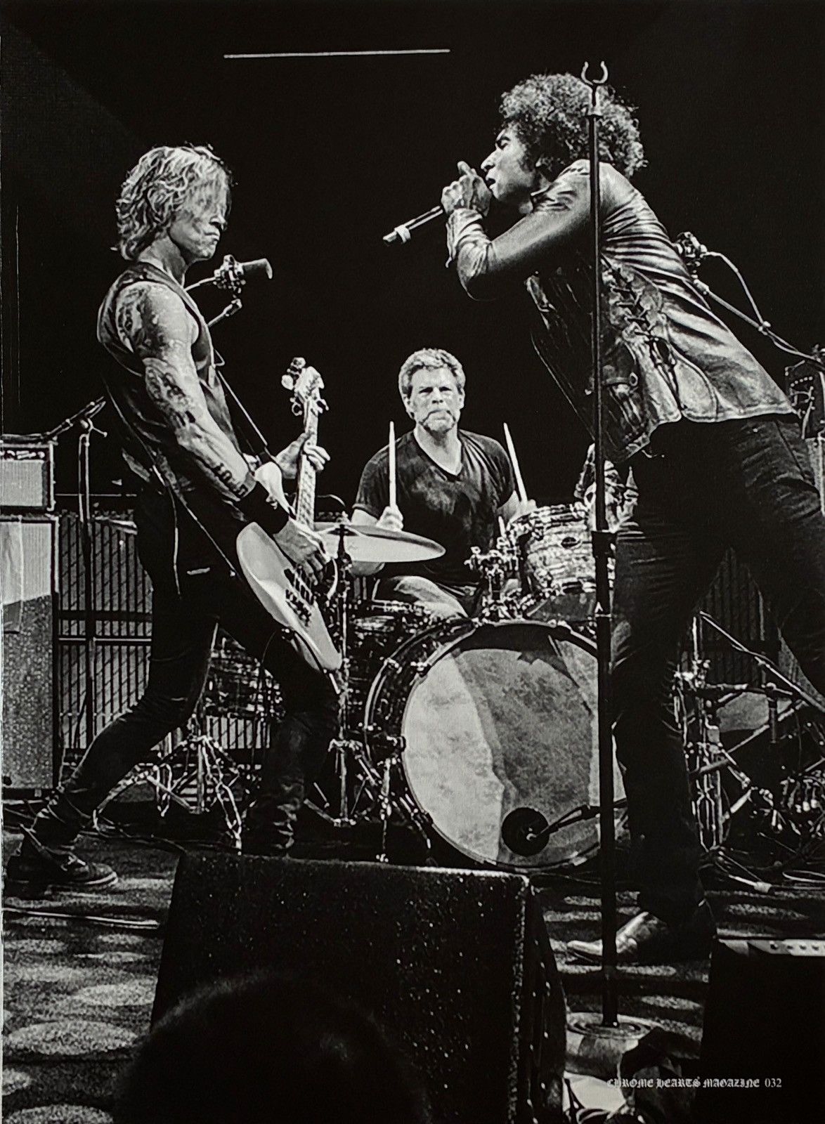 Chrome Hearts Chrome Hearts music band photo Poster framed 9x11 Size ONE SIZE - 2 Thumbnail