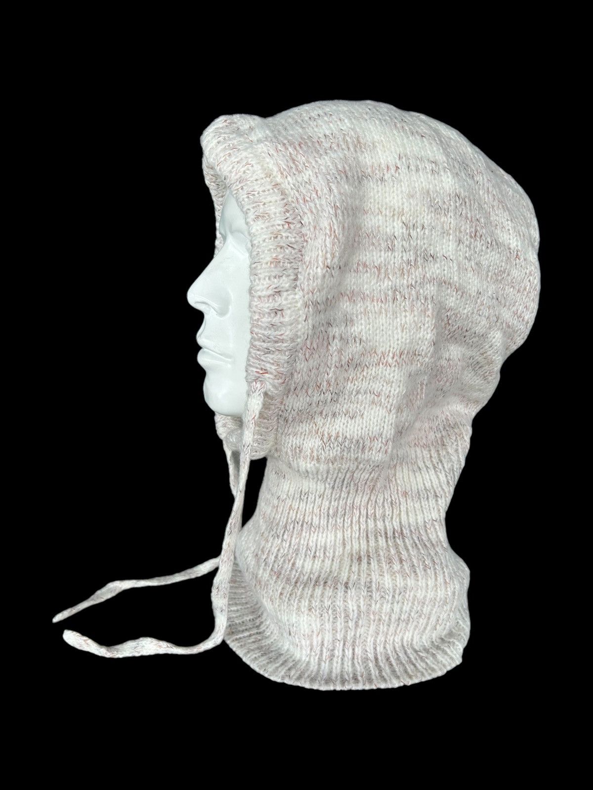 Japanese Brand × Kapital × Vintage Balaclava Masked Japanese Style Knitt Big Beanie Rare🎌☠️ Size ONE SIZE - 3 Thumbnail
