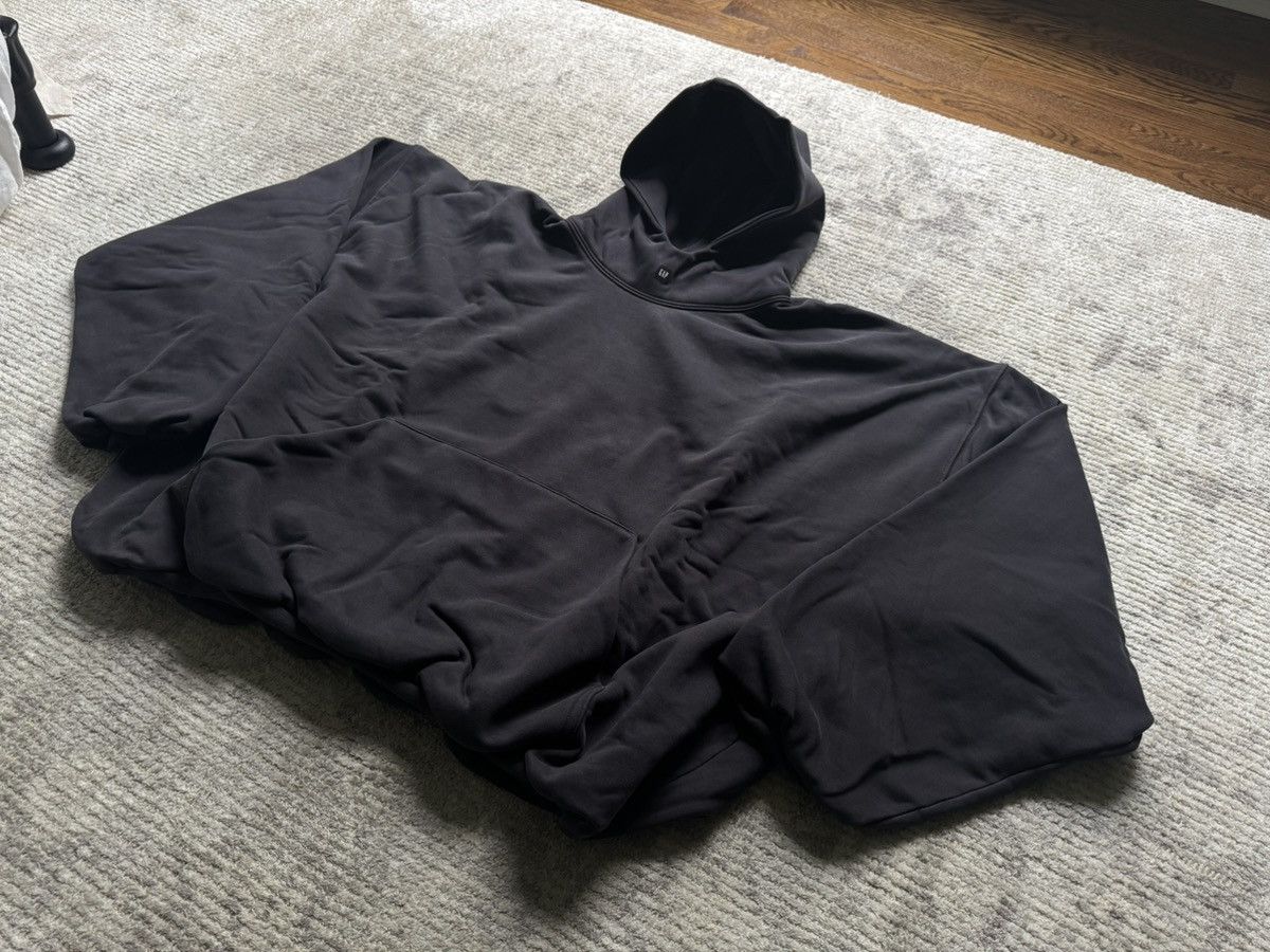 Balenciaga × Kanye West × Yeezy Small Dark Gray Logo Hoodie YGEBB Sweatshirt Hooded Size US S / EU 44-46 / 1 - 2 Thumbnail