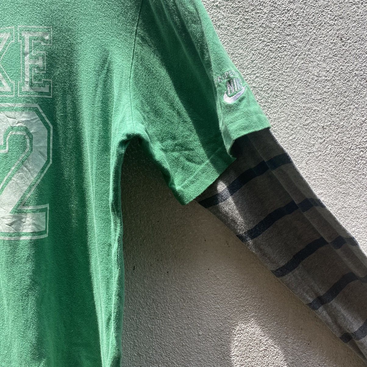 Nike vintage y2k Nike double layered long sleeve Size US L / EU 52-54 / 3 - 6 Thumbnail