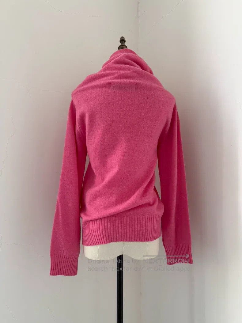 Comme des Garcons Comme des Garcons one-size-fits-all Pink Fuzzy Floral Knit Size XS / US 0-2 / IT 36-38 - 2 Thumbnail
