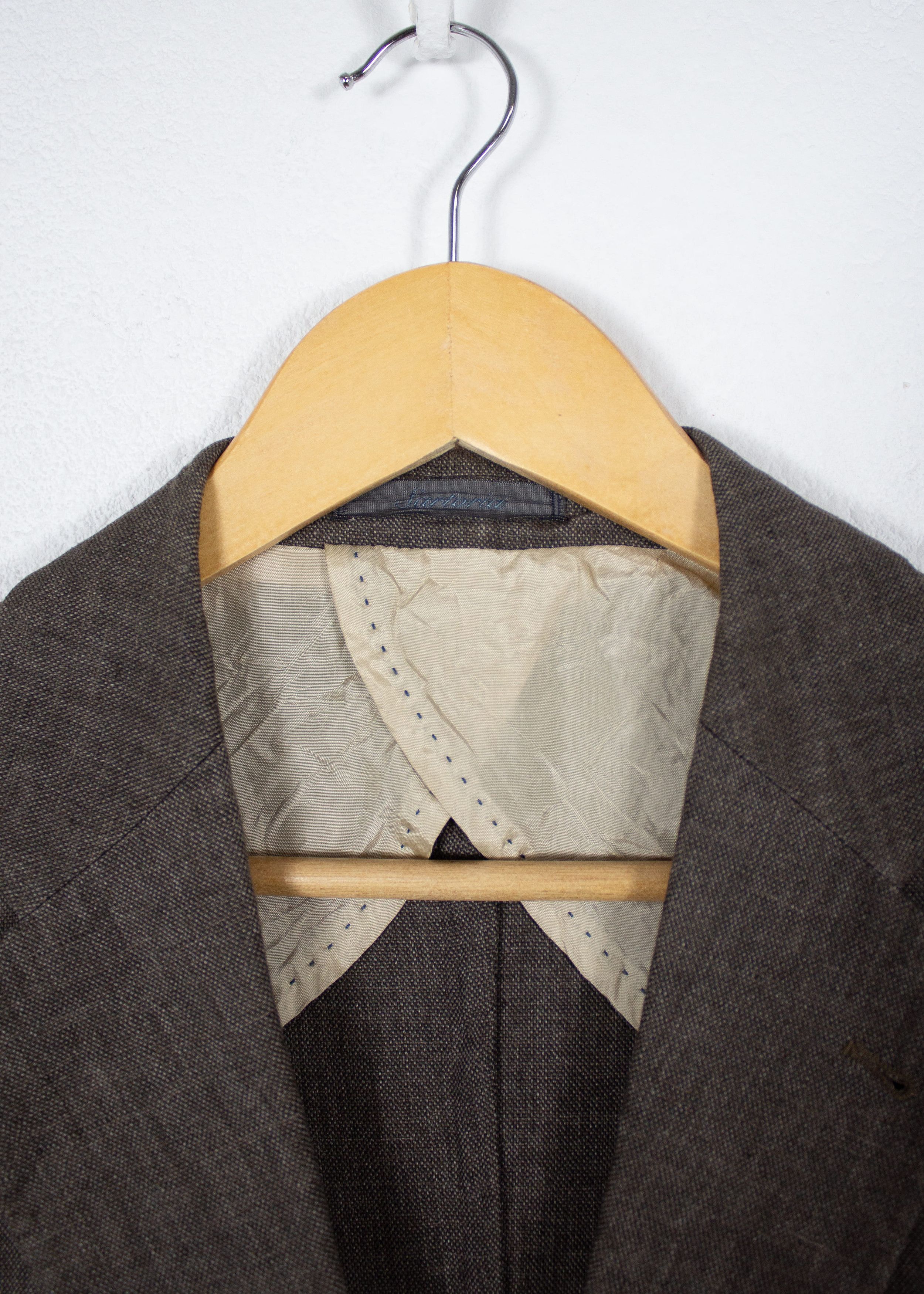 120% Lino Sartoria Sportivo Linen Blazer Jacket 44 Size US S / EU 44-46 / 1 - 6 Thumbnail